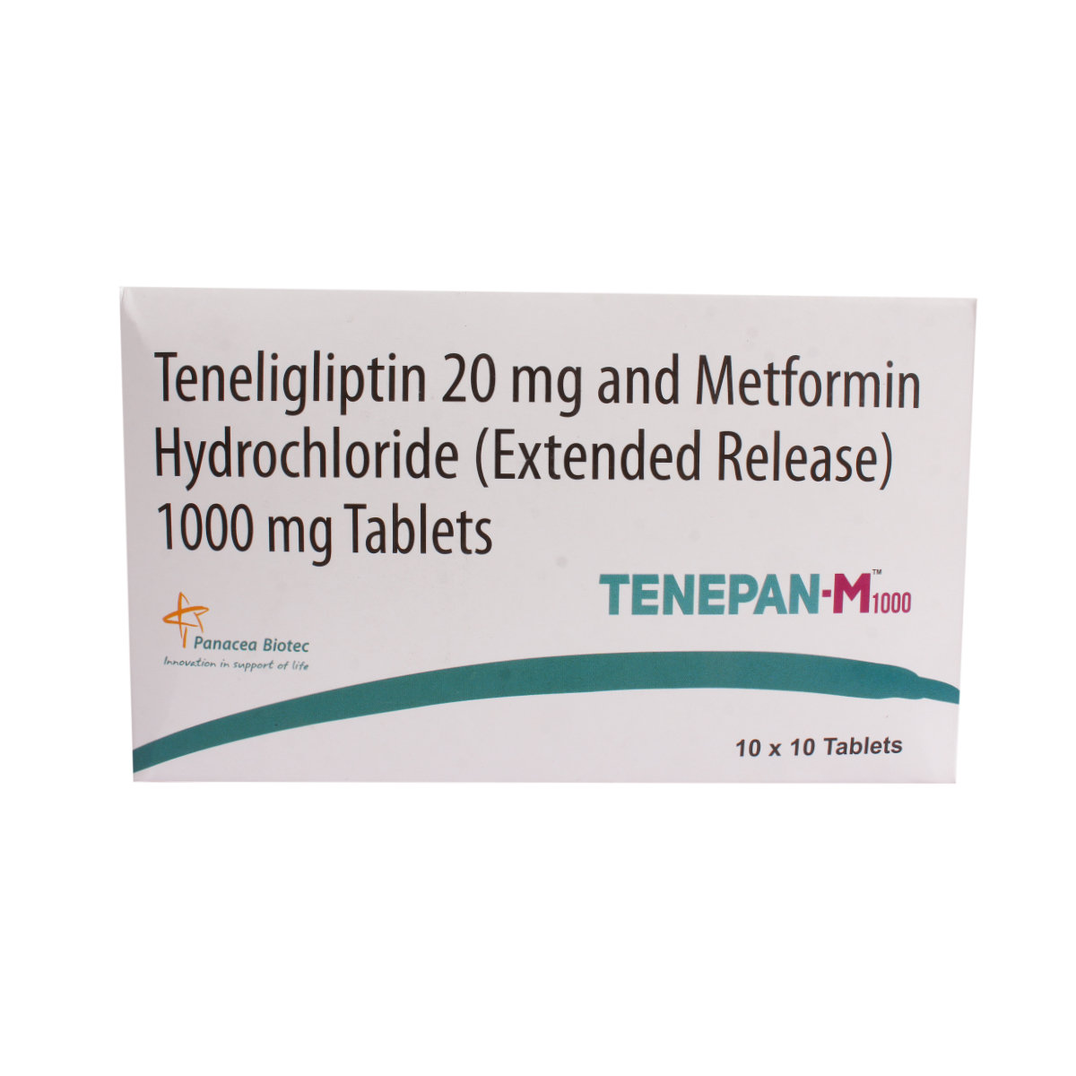Tenepan-M 1000 Tablet 10's, Pack of 10 TabletS Tenepan-M 1000 Tablet 10's, Pack of 10 TabletS