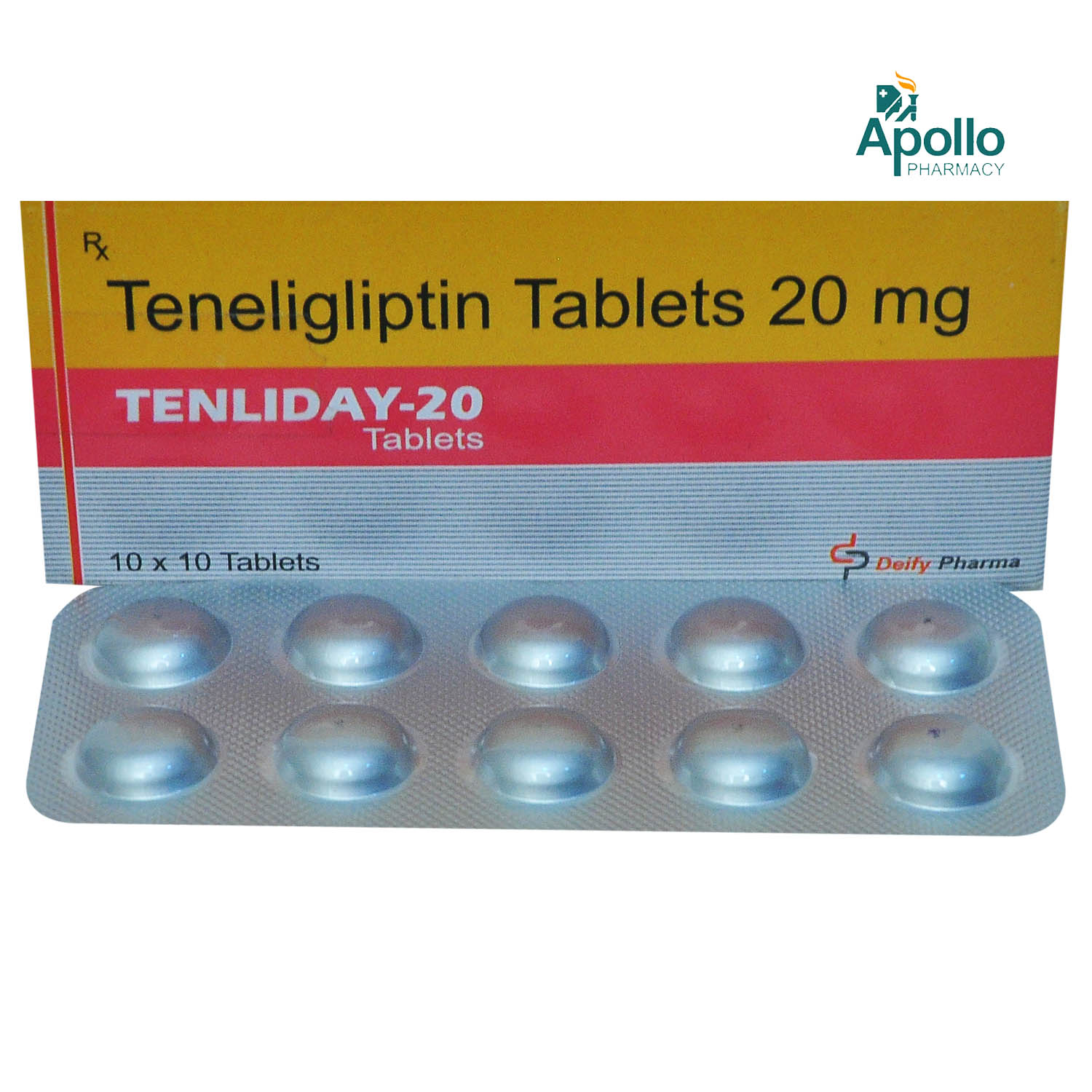 Tenliday 20 mg Tablet 10's, Pack of 10 TabletS Tenliday 20 mg Tablet 10's, Pack of 10 TabletS