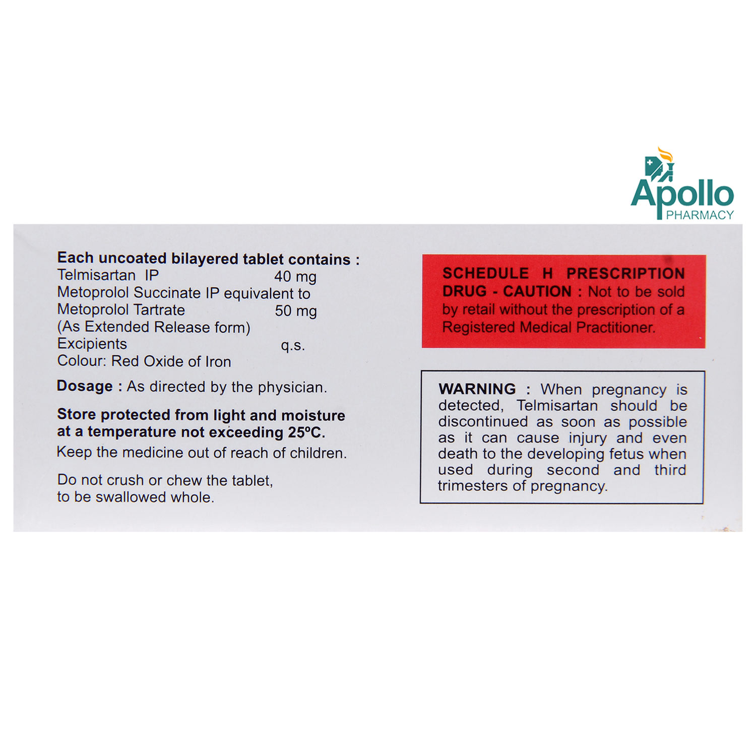 Tetan Beta 50 Tablet 15's, Pack of 15 Tetan Beta 50 Tablet 15's, Pack of 15