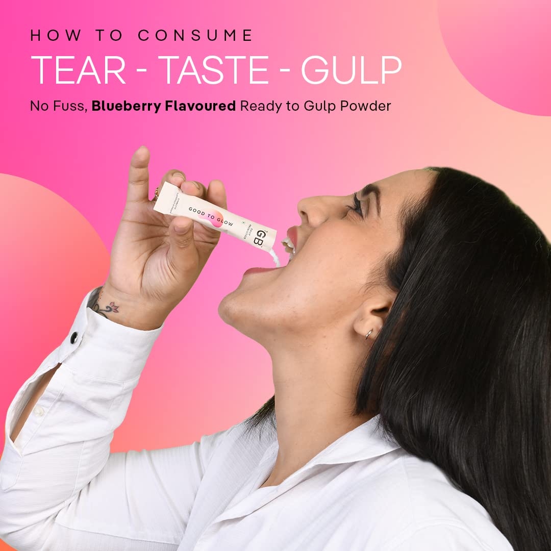 The Good Bug Good To Glow Synbiotic Supergut Powder for Healthy Hair, Skin & Nail, 3 gm x 15 Sachets, Pack of 1 The Good Bug Good To Glow Synbiotic Supergut Powder for Healthy Hair, Skin & Nail, 3 gm x 15 Sachets, Pack of 1