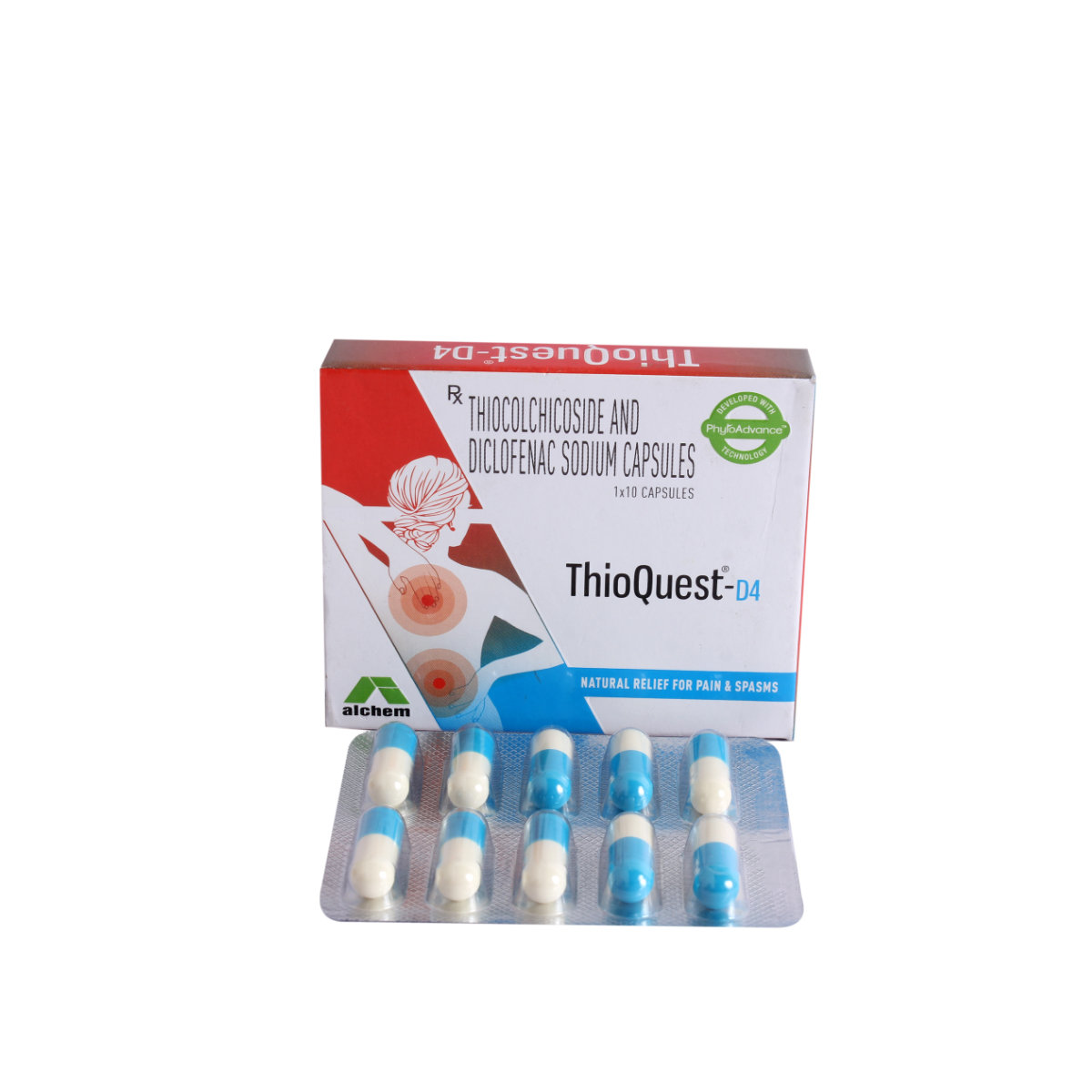 Thioquest D4 Mg Tablet 10's, Pack of 10 Thioquest D4 Mg Tablet 10's, Pack of 10