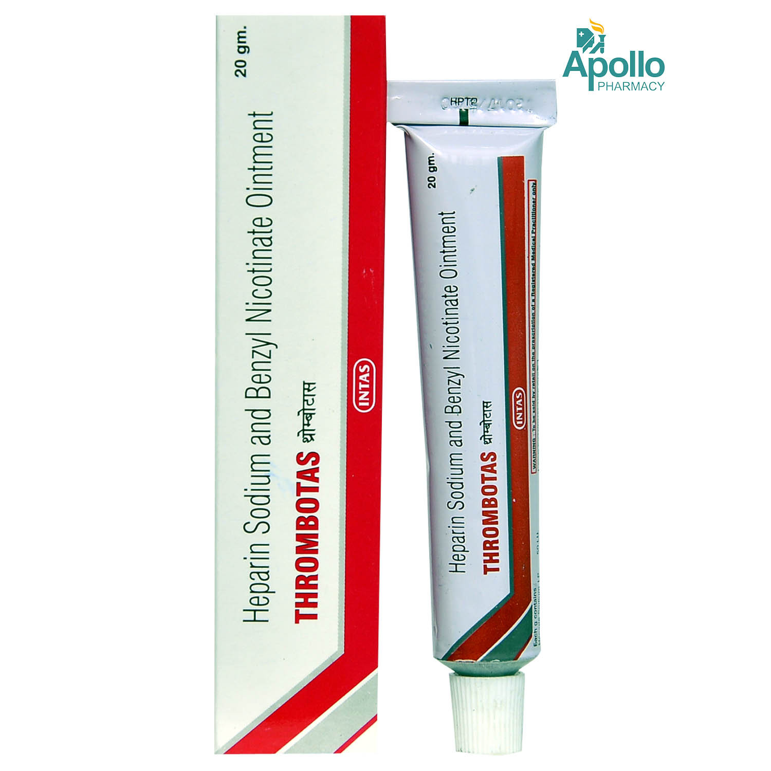 Thrombotas Ointment 20 gm, Pack of 1 OINTMENT Thrombotas Ointment 20 gm, Pack of 1 OINTMENT
