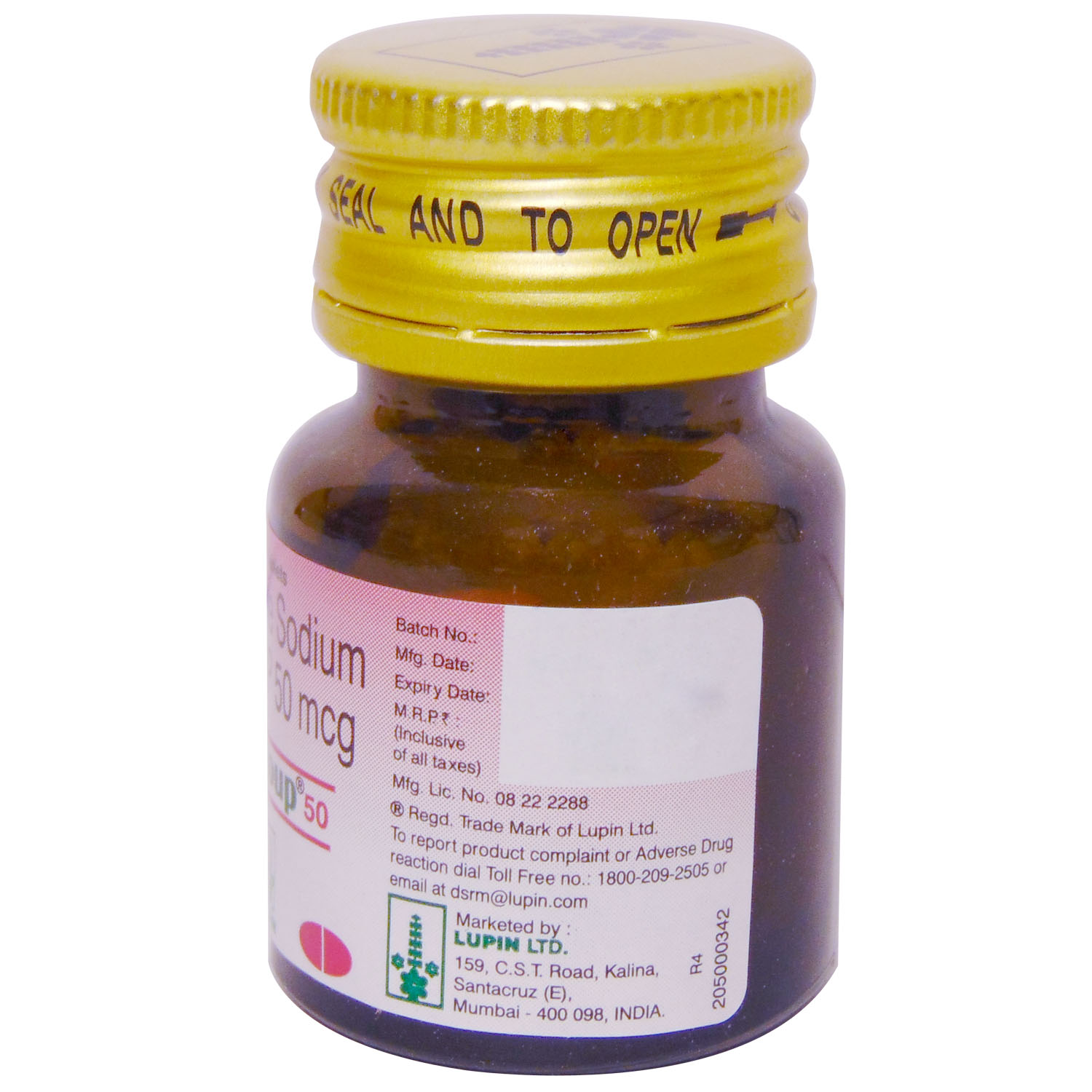 Thyroup 50 Tablet 100's, Pack of 1 TABLET Thyroup 50 Tablet 100's, Pack of 1 TABLET