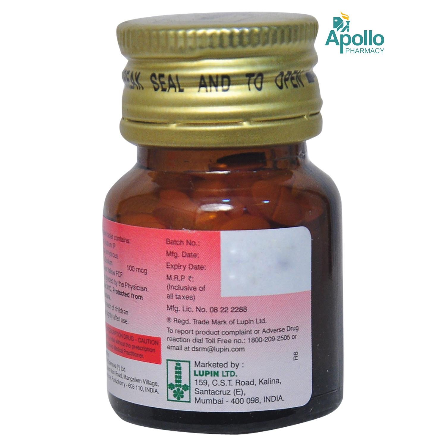 Thyroup 100 mcg Tablet 120's, Pack of 1 TABLET Thyroup 100 mcg Tablet 120's, Pack of 1 TABLET