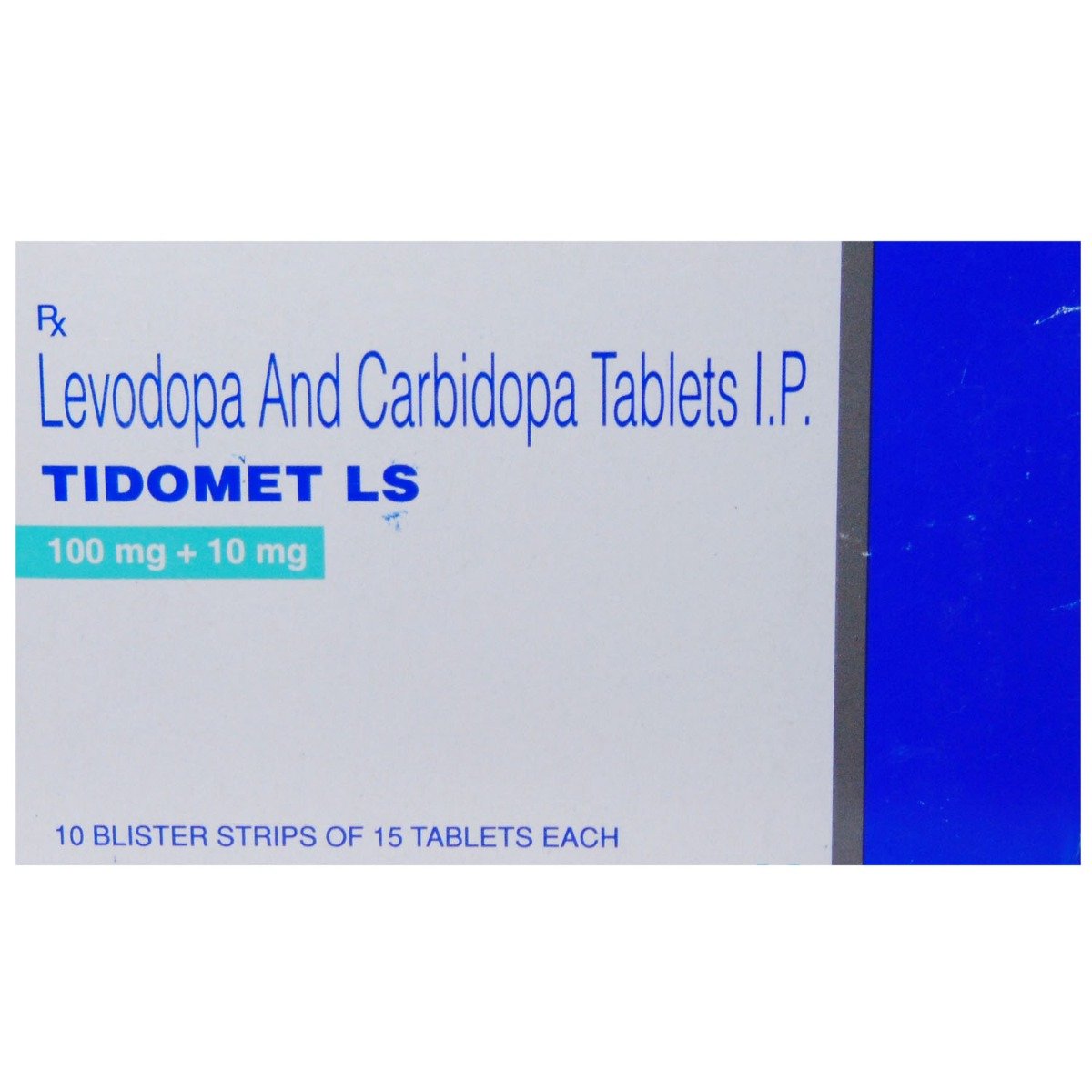 Tidomet LS 10 mg/100 mg Tablet 15's, Pack of 15 TabletS Tidomet LS 10 mg/100 mg Tablet 15's, Pack of 15 TabletS