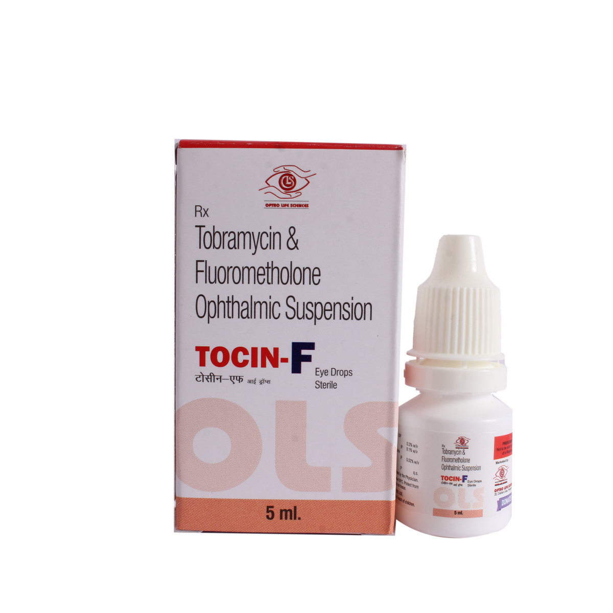 Tocin-F Eye Drops 5 ml, Pack of 1 Tocin-F Eye Drops 5 ml, Pack of 1