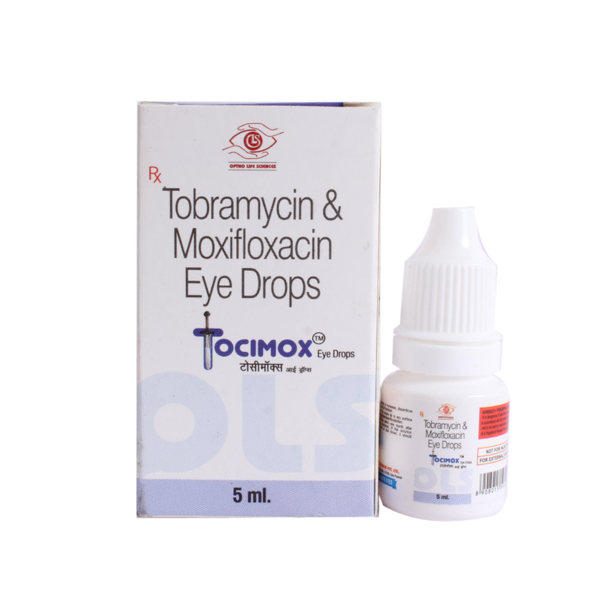 Tocimox Eye Drops 5ml, Pack of 1 Tocimox Eye Drops 5ml, Pack of 1