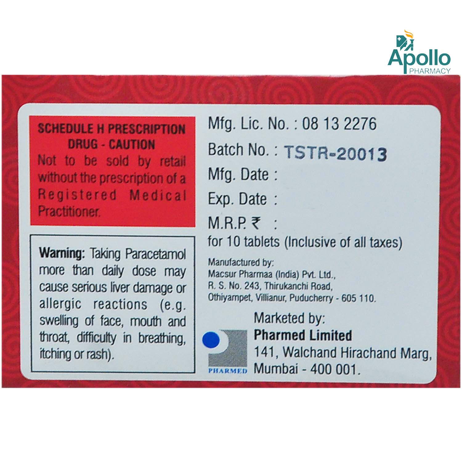 Tolagin 4 Tablet 10's, Pack of 10 Tolagin 4 Tablet 10's, Pack of 10