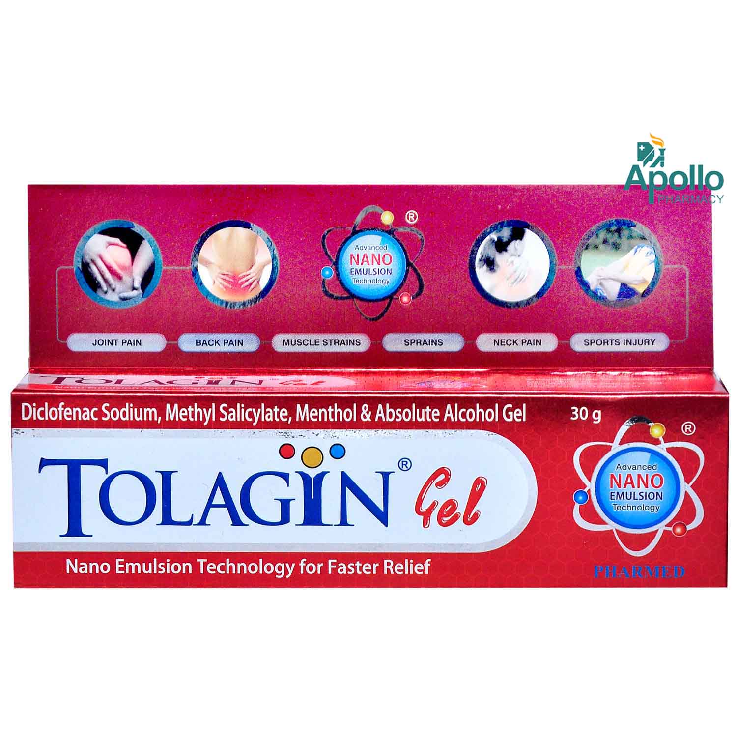 Tolagin Gel 30 gm, Pack of 1 GEL Tolagin Gel 30 gm, Pack of 1 GEL