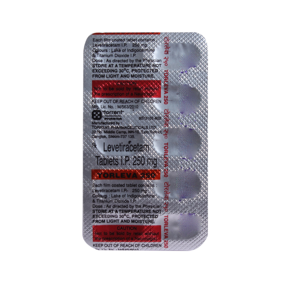 Torleva 250 Tablet 10's, Pack of 10 TABLETS Torleva 250 Tablet 10's, Pack of 10 TABLETS