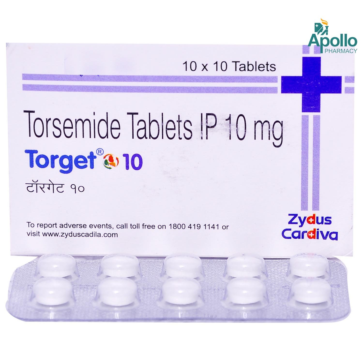 Torget 10 Tablet 10's, Pack of 10 TABLETS Torget 10 Tablet 10's, Pack of 10 TABLETS