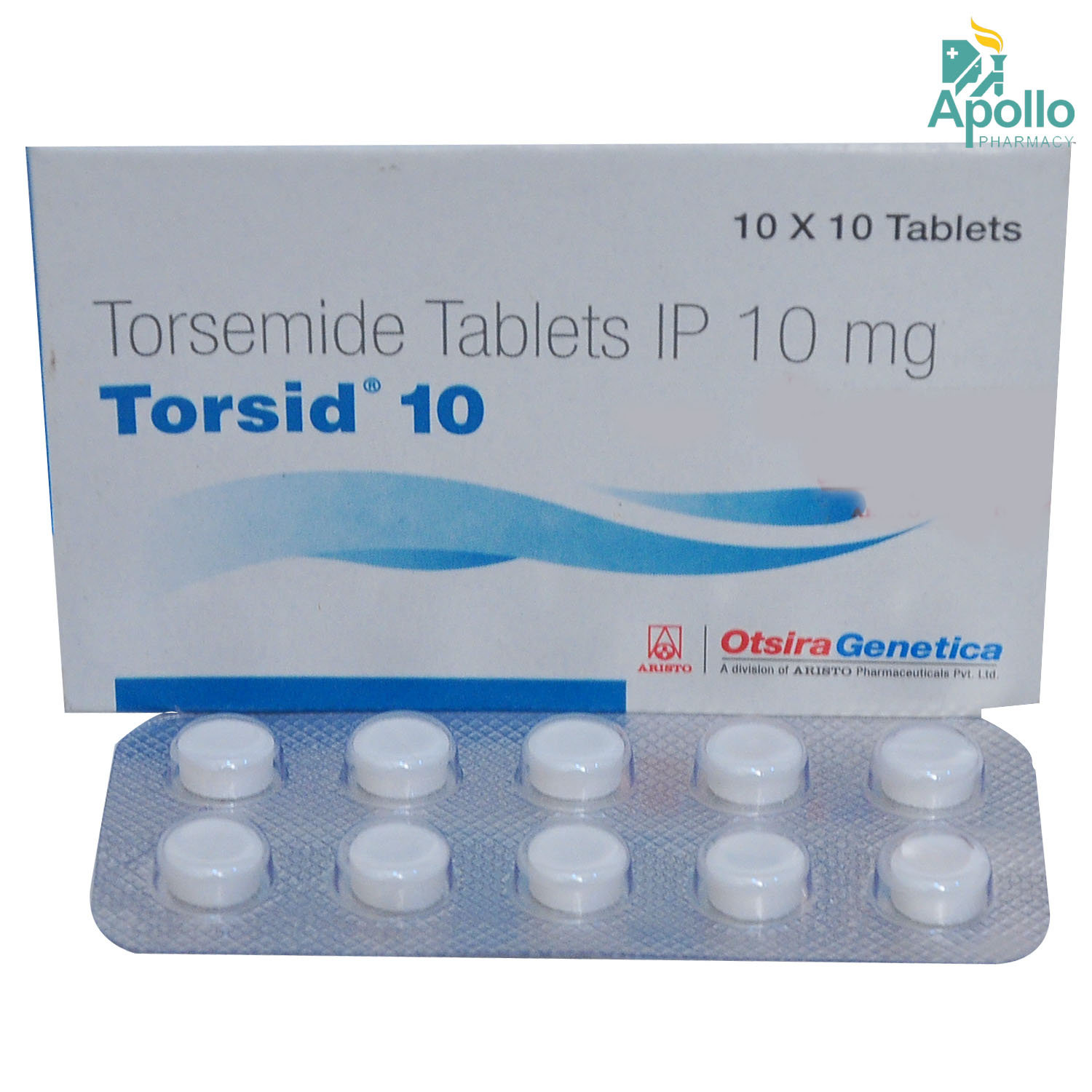 Torsid 10 Tablet 10's, Pack of 10 TABLETS Torsid 10 Tablet 10's, Pack of 10 TABLETS