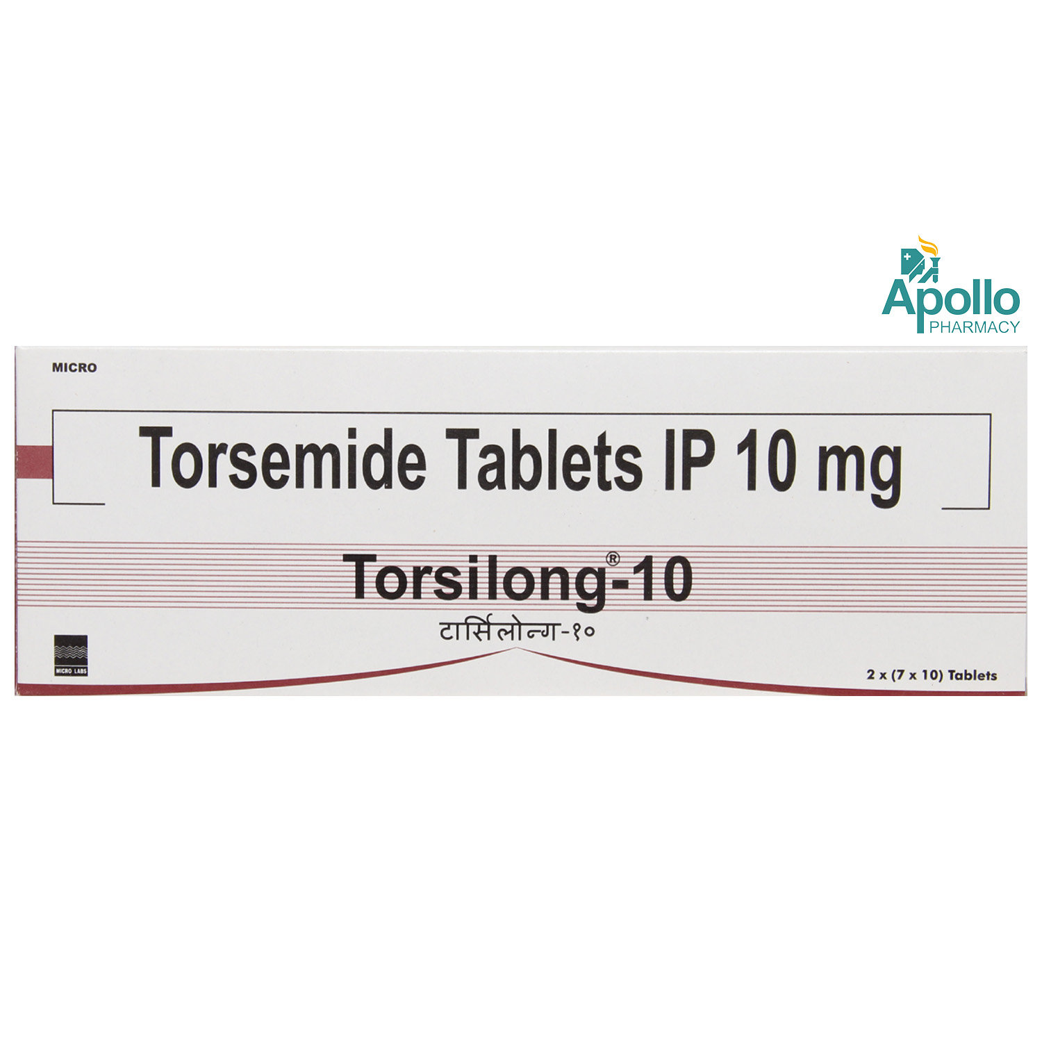 Torsilong-10 Tablet 10's, Pack of 10 TabletS Torsilong-10 Tablet 10's, Pack of 10 TabletS