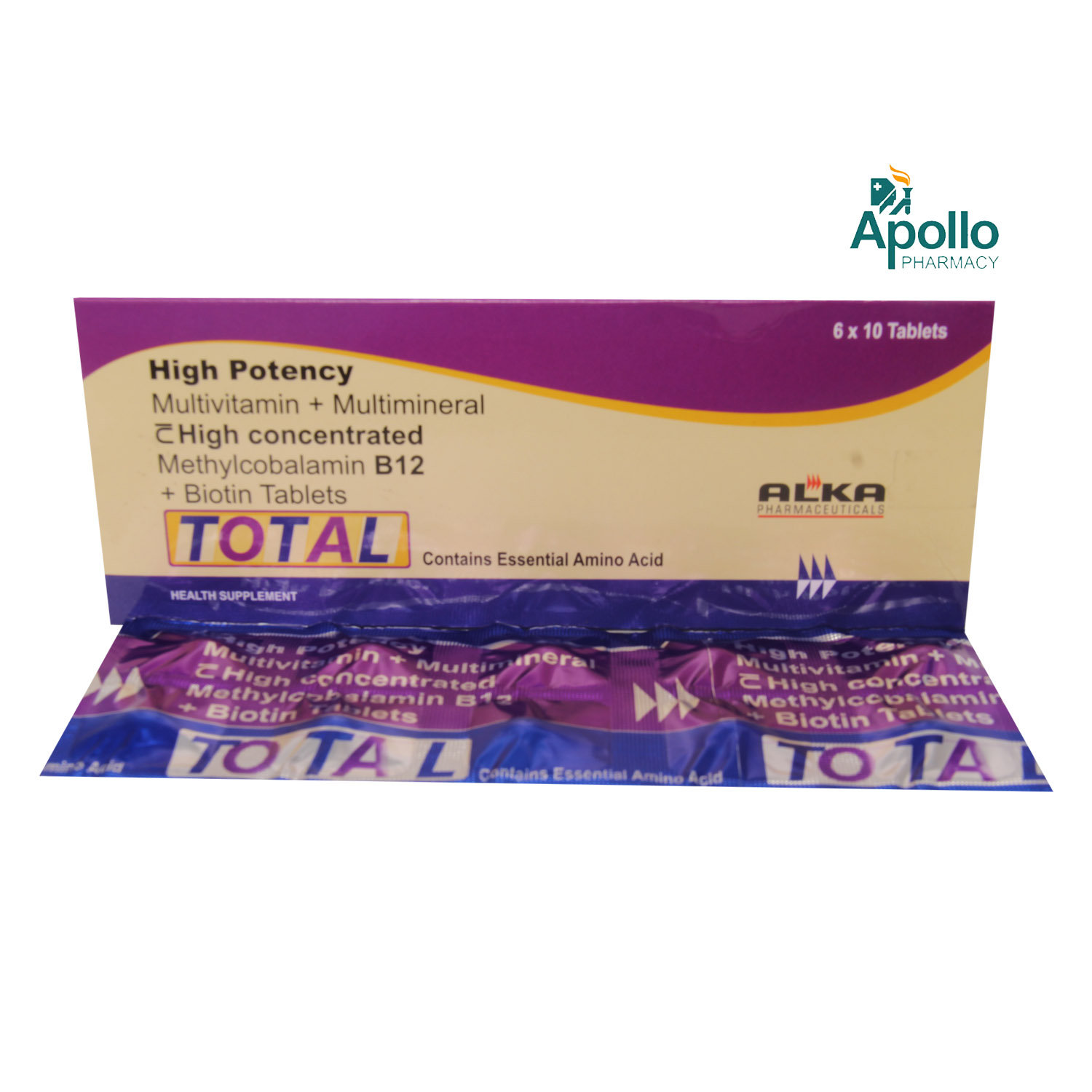 Total Tablet 10's, Pack of 10 Total Tablet 10's, Pack of 10