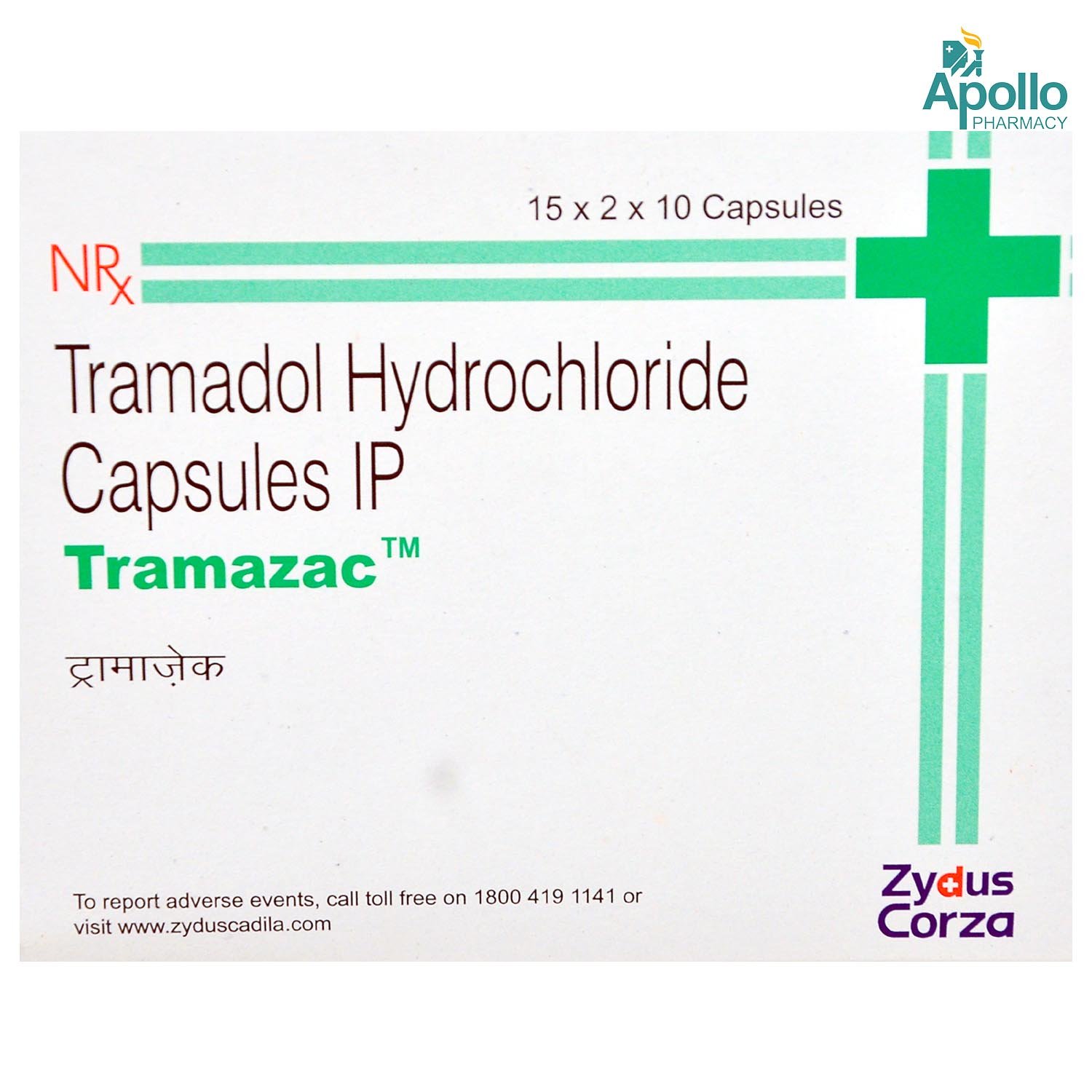 Tramazac Capsule 10's, Pack of 10 CAPSULES Tramazac Capsule 10's, Pack of 10 CAPSULES