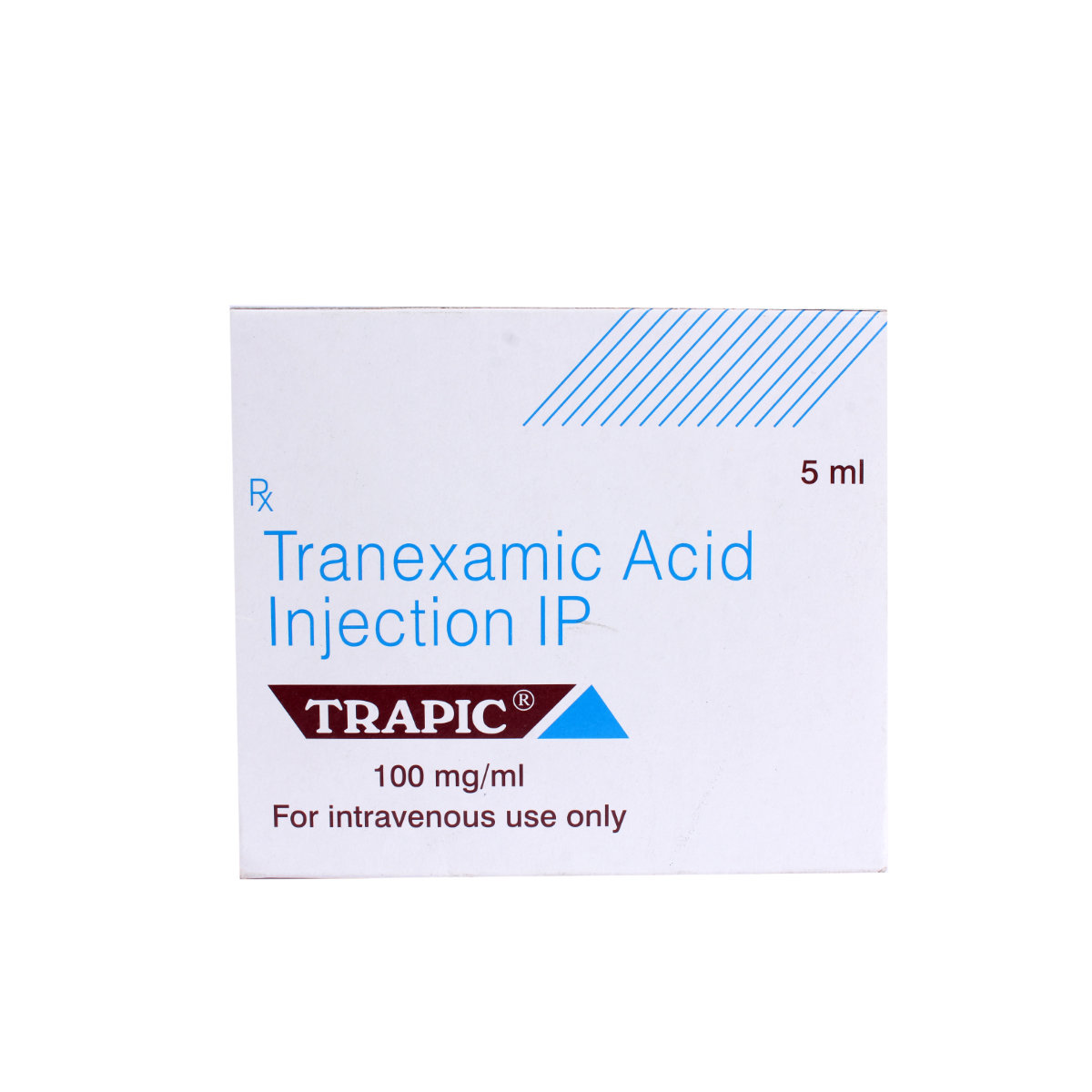 TRAPIC 100MG INJECTION 5ML, Pack of 1 Injection TRAPIC 100MG INJECTION 5ML, Pack of 1 Injection