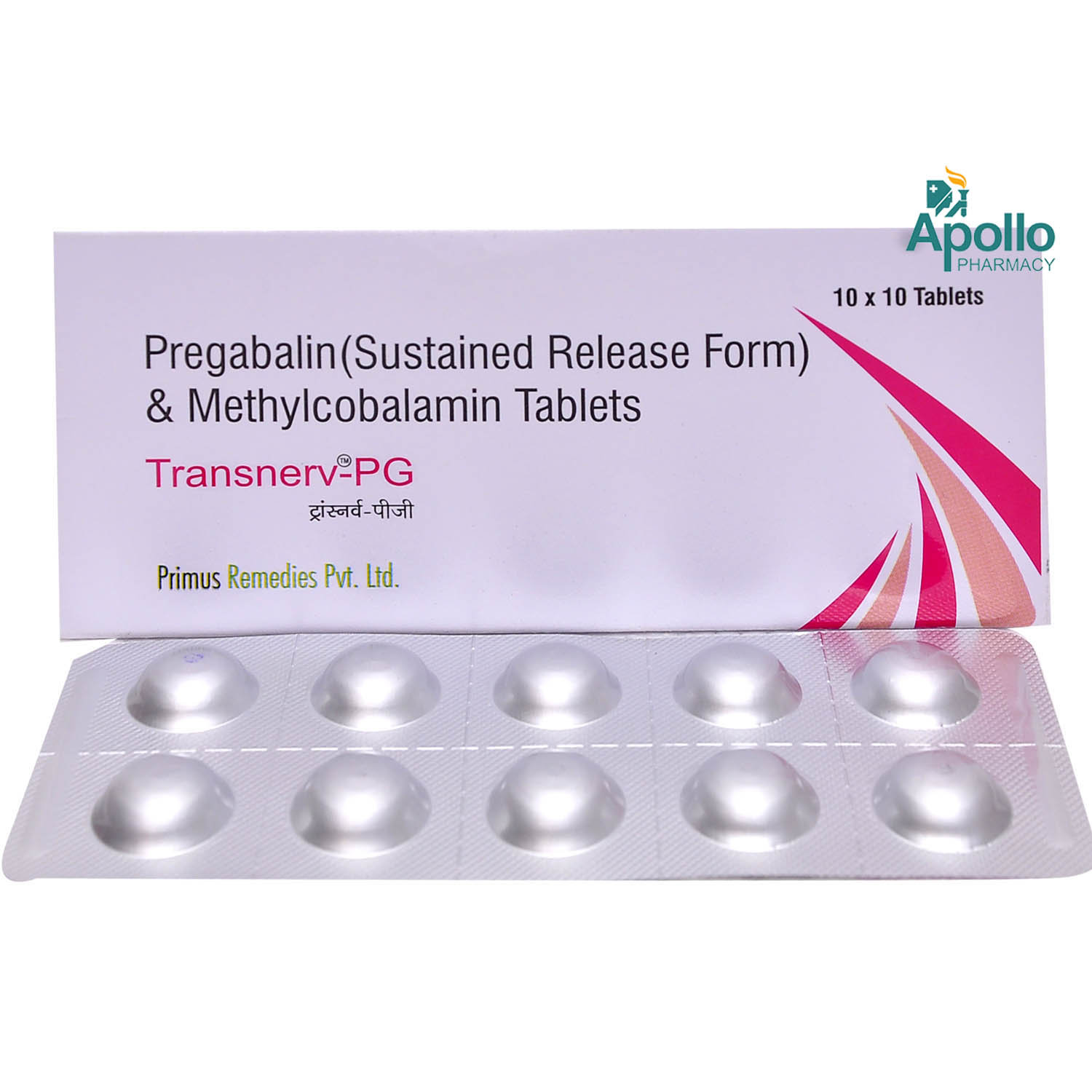 Transnerv-PG Tablet 10's, Pack of 10 Transnerv-PG Tablet 10's, Pack of 10