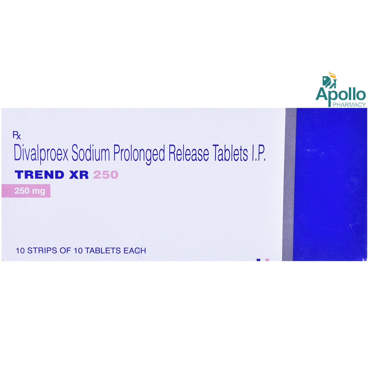Trend XR 250 Tablet 10's, Pack of 10 TabletS Trend XR 250 Tablet 10's, Pack of 10 TabletS