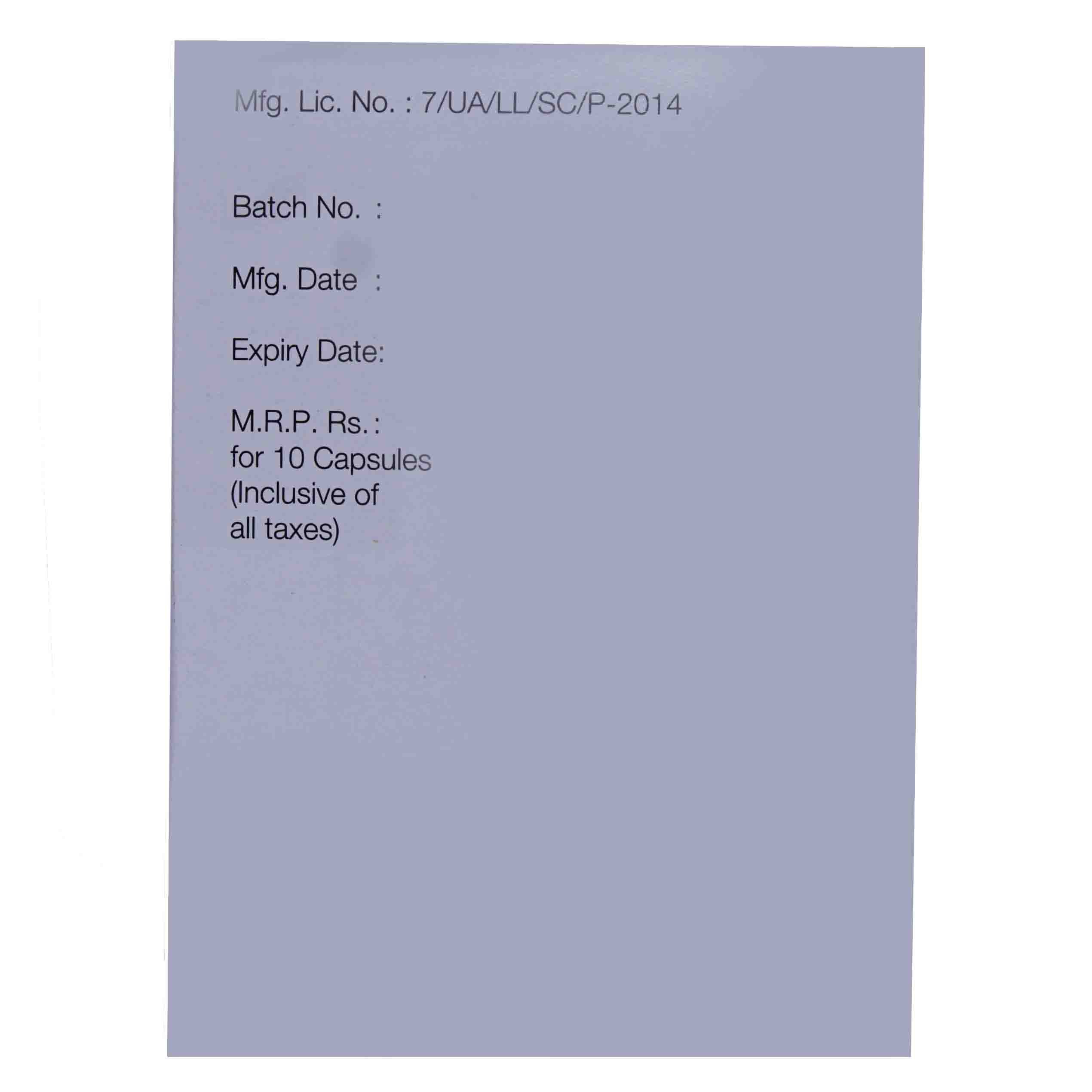 Tresmox LB D Capsule 10's, Pack of 10 CAPSULES Tresmox LB D Capsule 10's, Pack of 10 CAPSULES