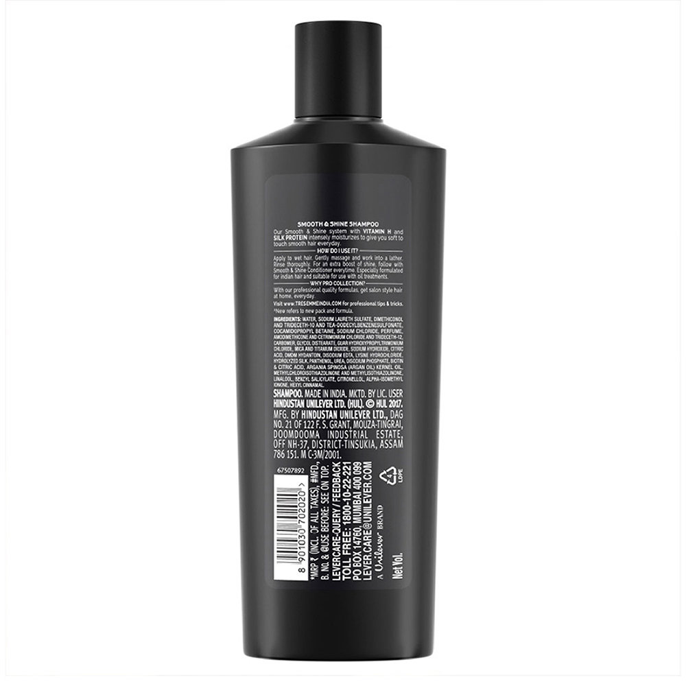 Tresemme Smooth & Shine Shampoo, 340 ml, Pack of 1 Tresemme Smooth & Shine Shampoo, 340 ml, Pack of 1