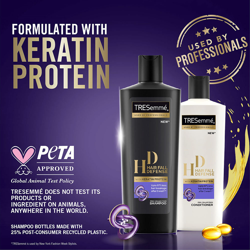 Tresemme Hair Fall Defense Shampoo, 340 ml, Pack of 1 Tresemme Hair Fall Defense Shampoo, 340 ml, Pack of 1