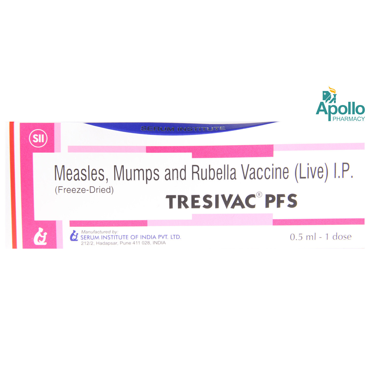 Tresivac PFS Vaccine 0.5 ml, Pack of 1 Tresivac PFS Vaccine 0.5 ml, Pack of 1