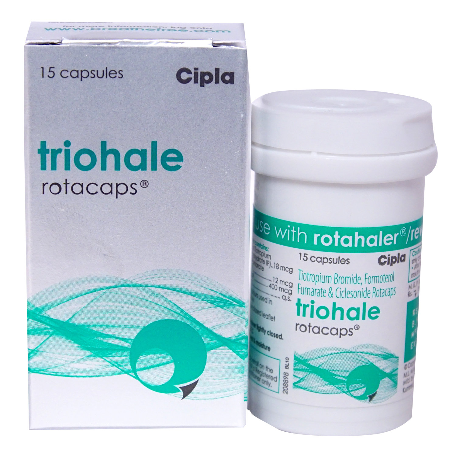 Triohale Rotacaps 15's, Pack of 1 Triohale Rotacaps 15's, Pack of 1