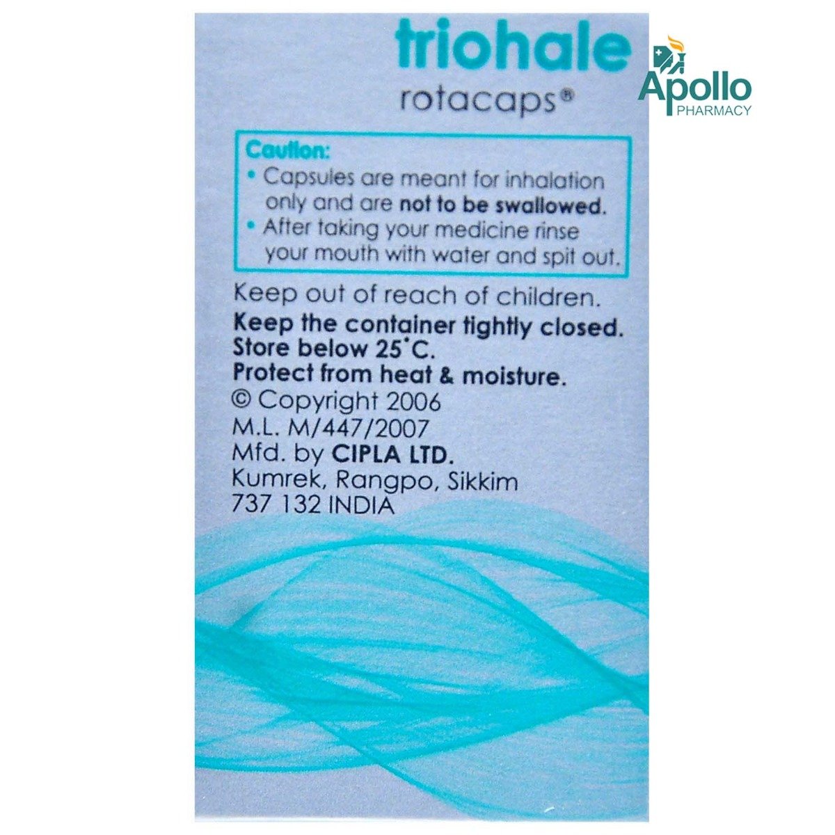 Triohale Rotacaps 20's, Pack of 1 CAPSULE Triohale Rotacaps 20's, Pack of 1 CAPSULE