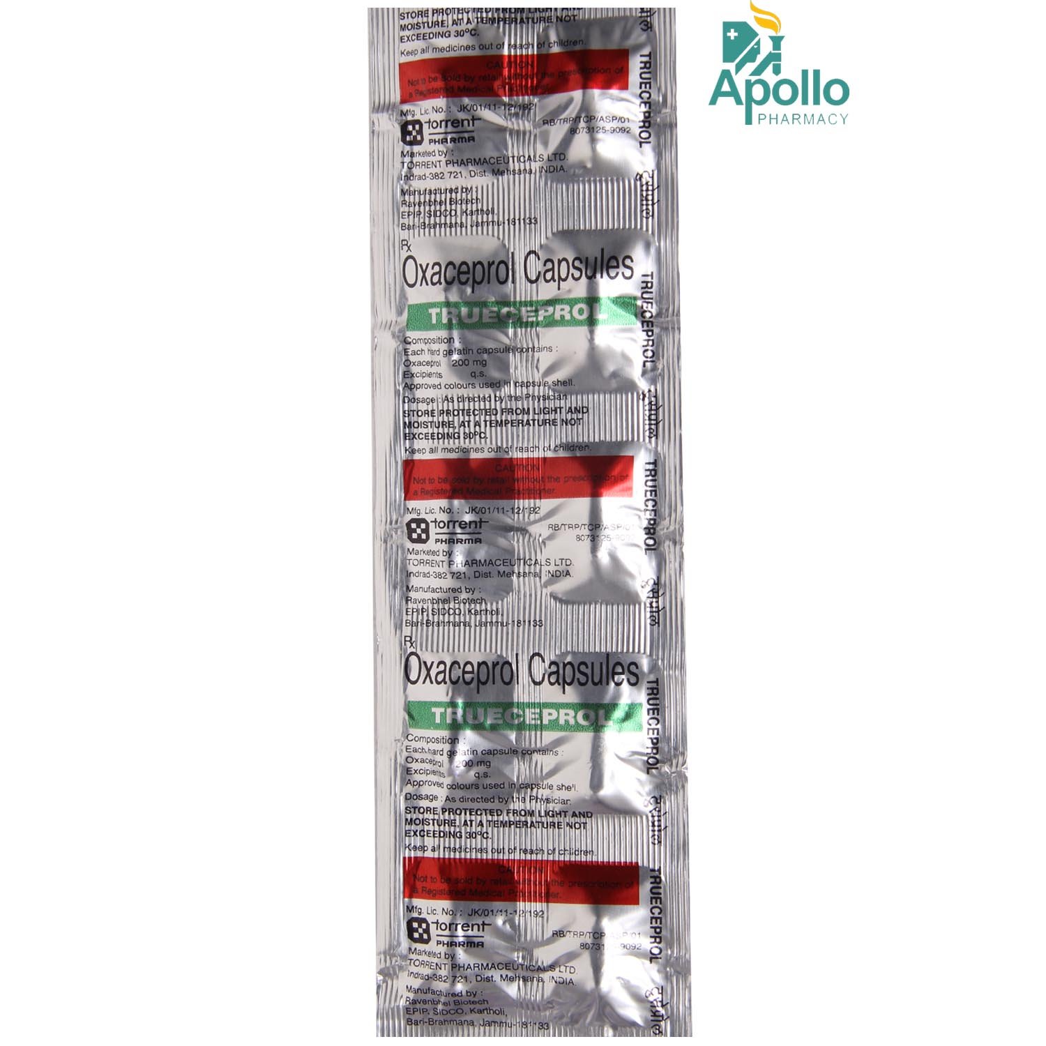 Trueceprol Capsule 10's, Pack of 10 CAPSULES Trueceprol Capsule 10's, Pack of 10 CAPSULES