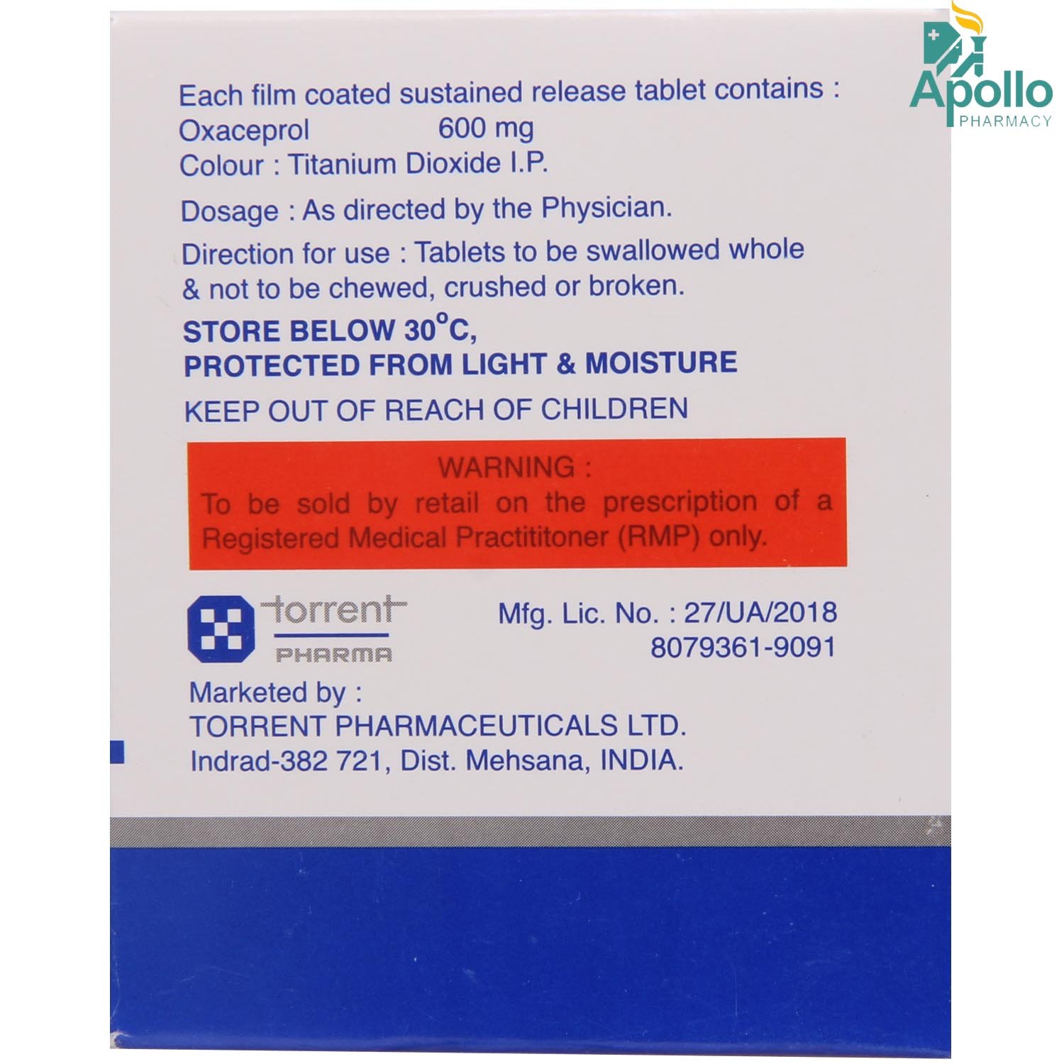 Trueceprol OD 600 Tablet 10's, Pack of 10 TABLETS Trueceprol OD 600 Tablet 10's, Pack of 10 TABLETS