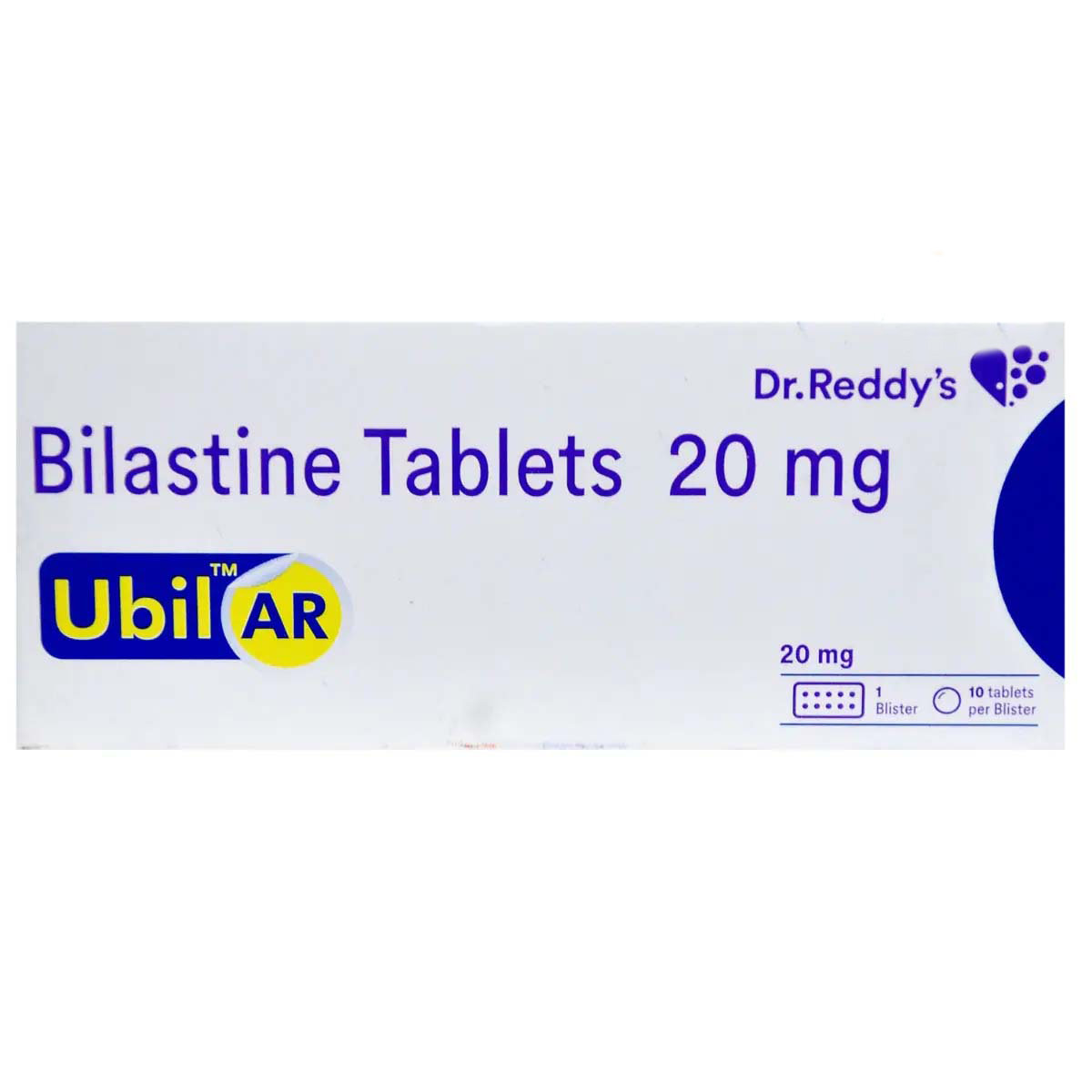 Ubil AR Tablet 10's, Pack of 10 TABLETS Ubil AR Tablet 10's, Pack of 10 TABLETS