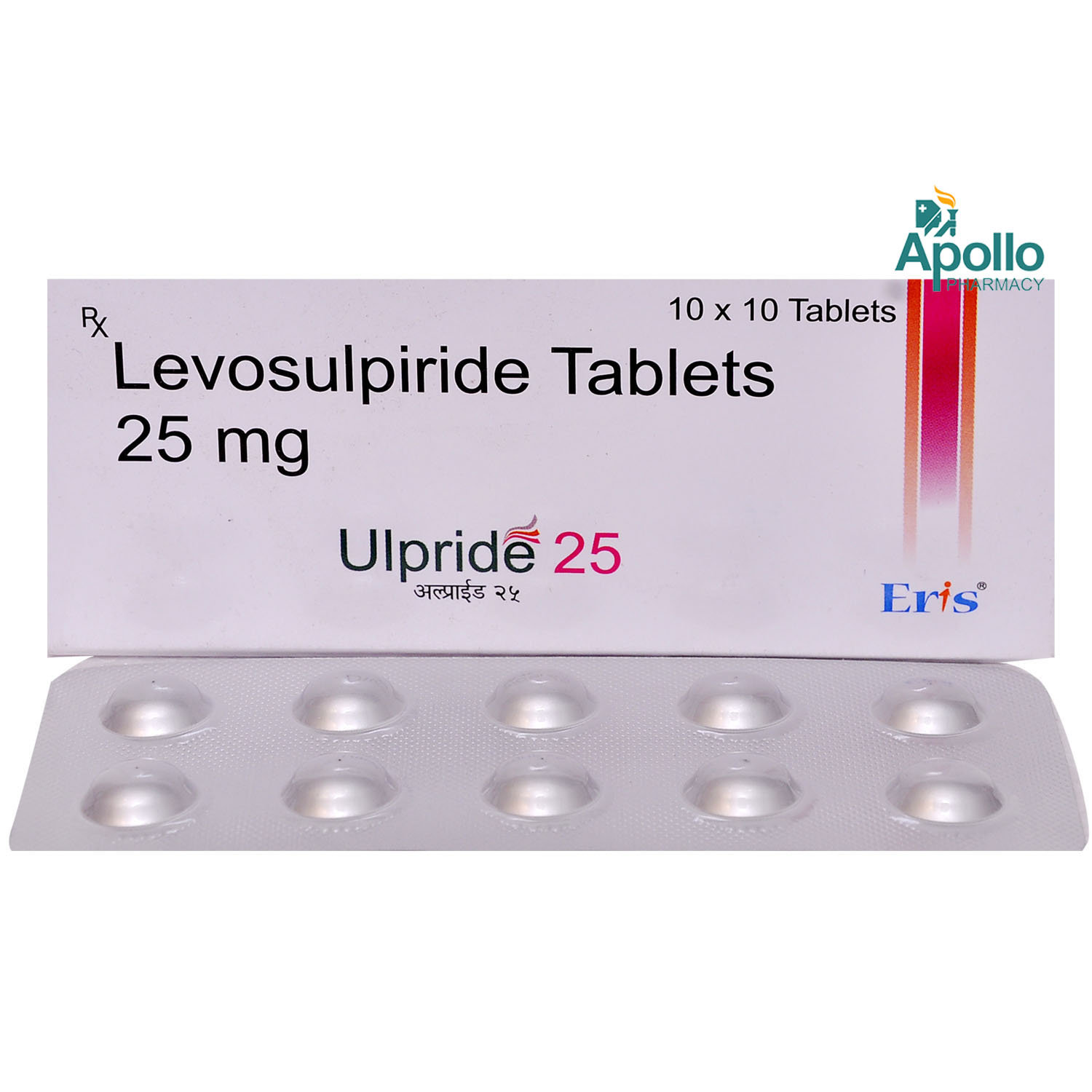 Ulpride 25 Tablet 10's, Pack of 10 TabletS Ulpride 25 Tablet 10's, Pack of 10 TabletS