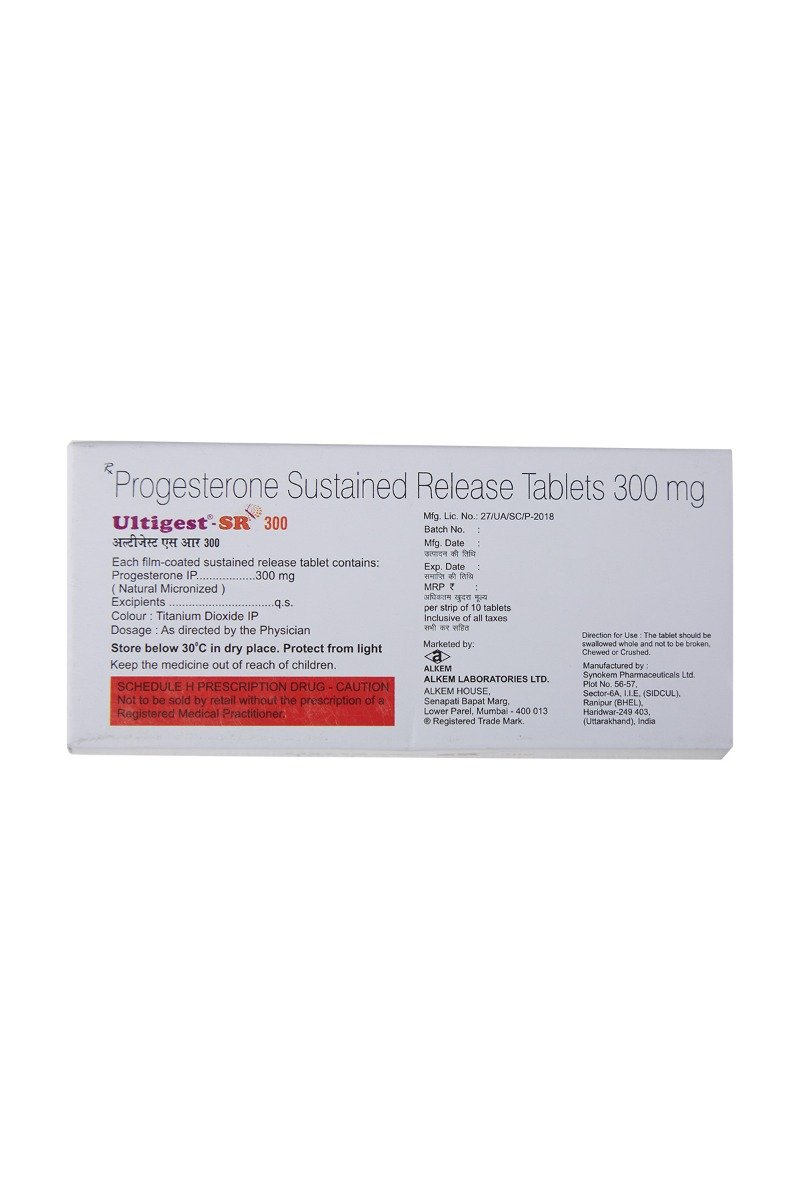 Ultigest-SR 300 Tablet 10's, Pack of 10 TabletS Ultigest-SR 300 Tablet 10's, Pack of 10 TabletS