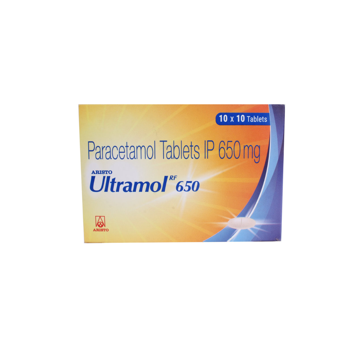 Ultramol RF 650 mg Tablet 10's, Pack of 10 TabletS Ultramol RF 650 mg Tablet 10's, Pack of 10 TabletS