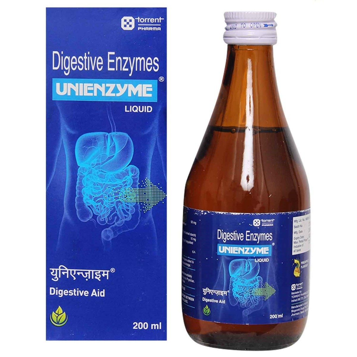 Unienzyme Syrup 200 ml, Pack of 1 LIQUID Unienzyme Syrup 200 ml, Pack of 1 LIQUID