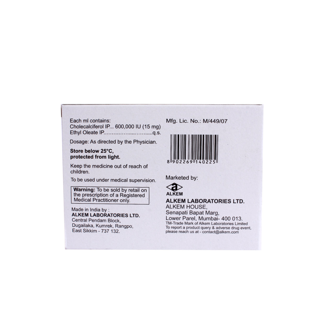 Uprise D3 Injection 1 ml, Pack of 6 Uprise D3 Injection 1 ml, Pack of 6