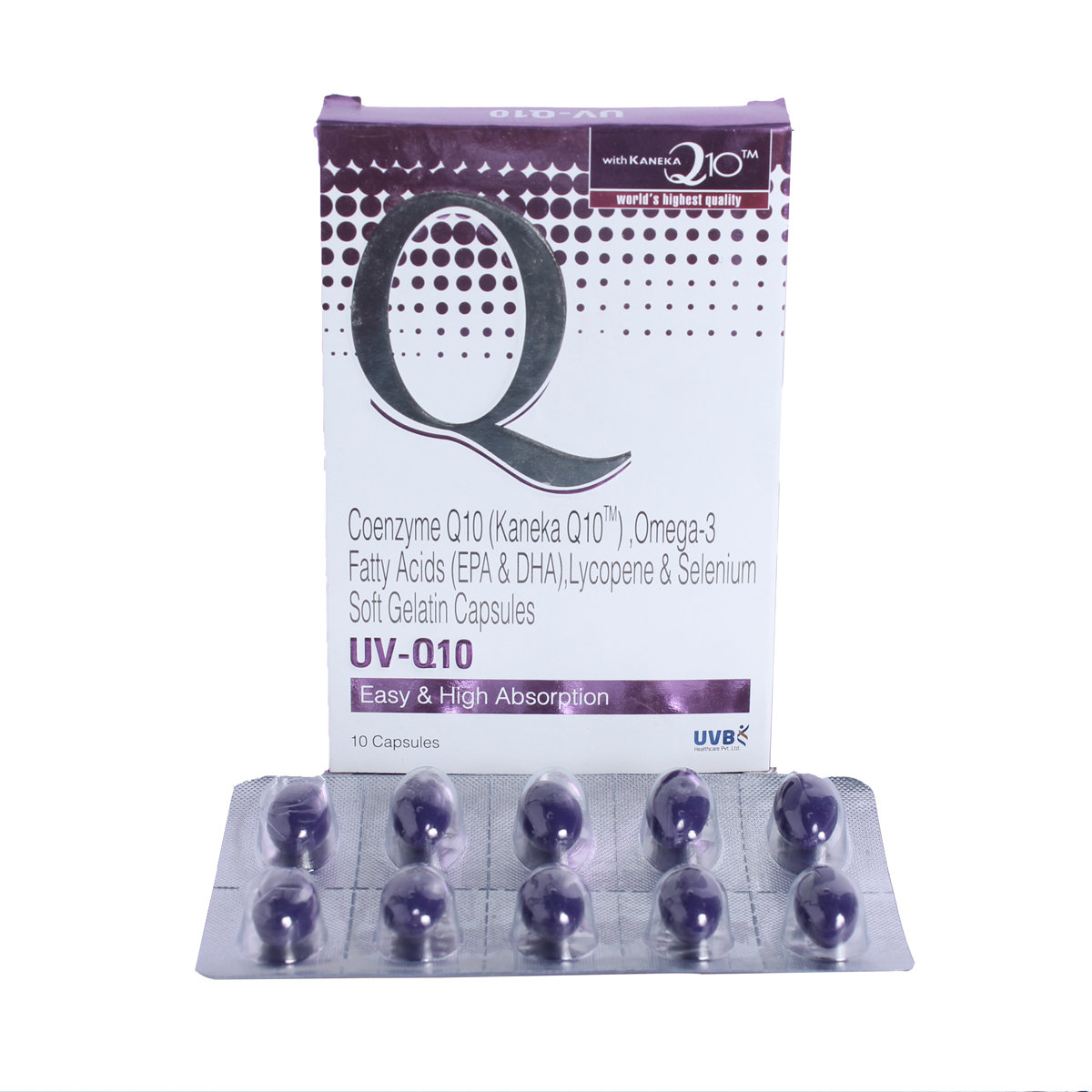 UV-Q10 Tablet 10's, Pack of 10 TABLETS UV-Q10 Tablet 10's, Pack of 10 TABLETS