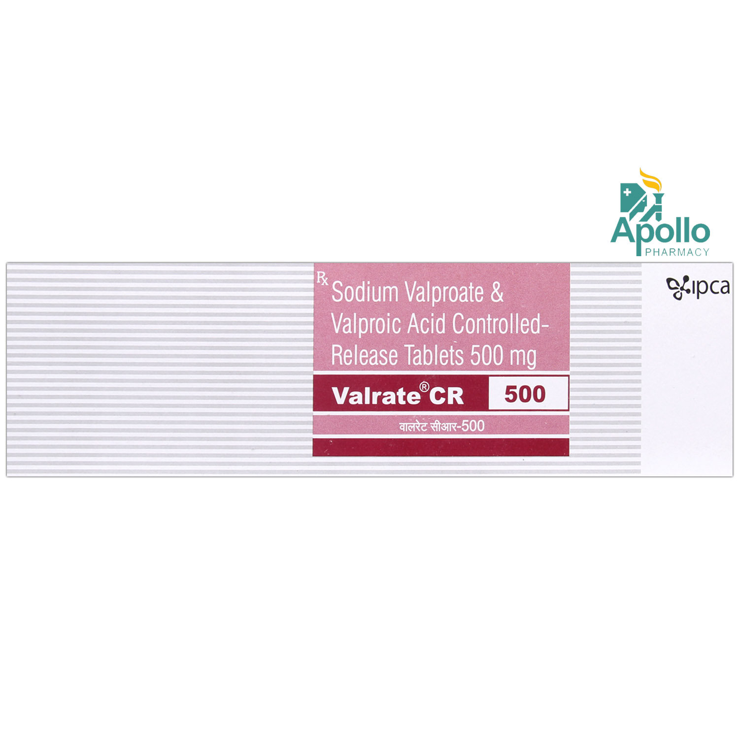Valrate CR 500 Tablet 10's, Pack of 10 TABLETS Valrate CR 500 Tablet 10's, Pack of 10 TABLETS