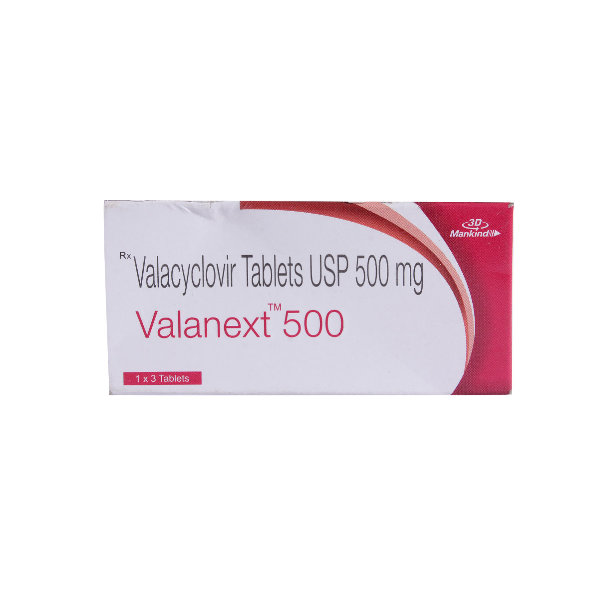 Valanext 500 mg Tablet 3's, Pack of 3 TabletS Valanext 500 mg Tablet 3's, Pack of 3 TabletS