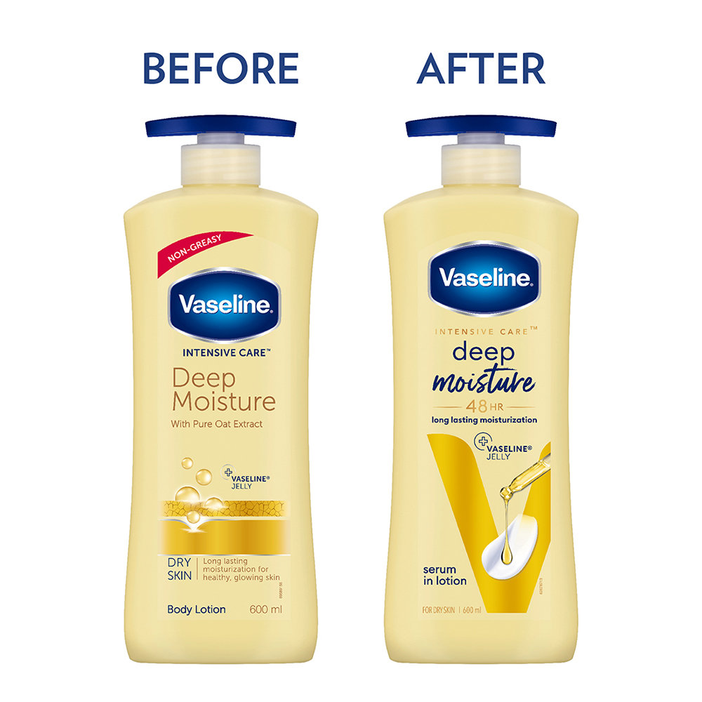 Vaseline Intensive Care Deep Moisture Body Lotion 600 ml, Pack of 1 Vaseline Intensive Care Deep Moisture Body Lotion 600 ml, Pack of 1