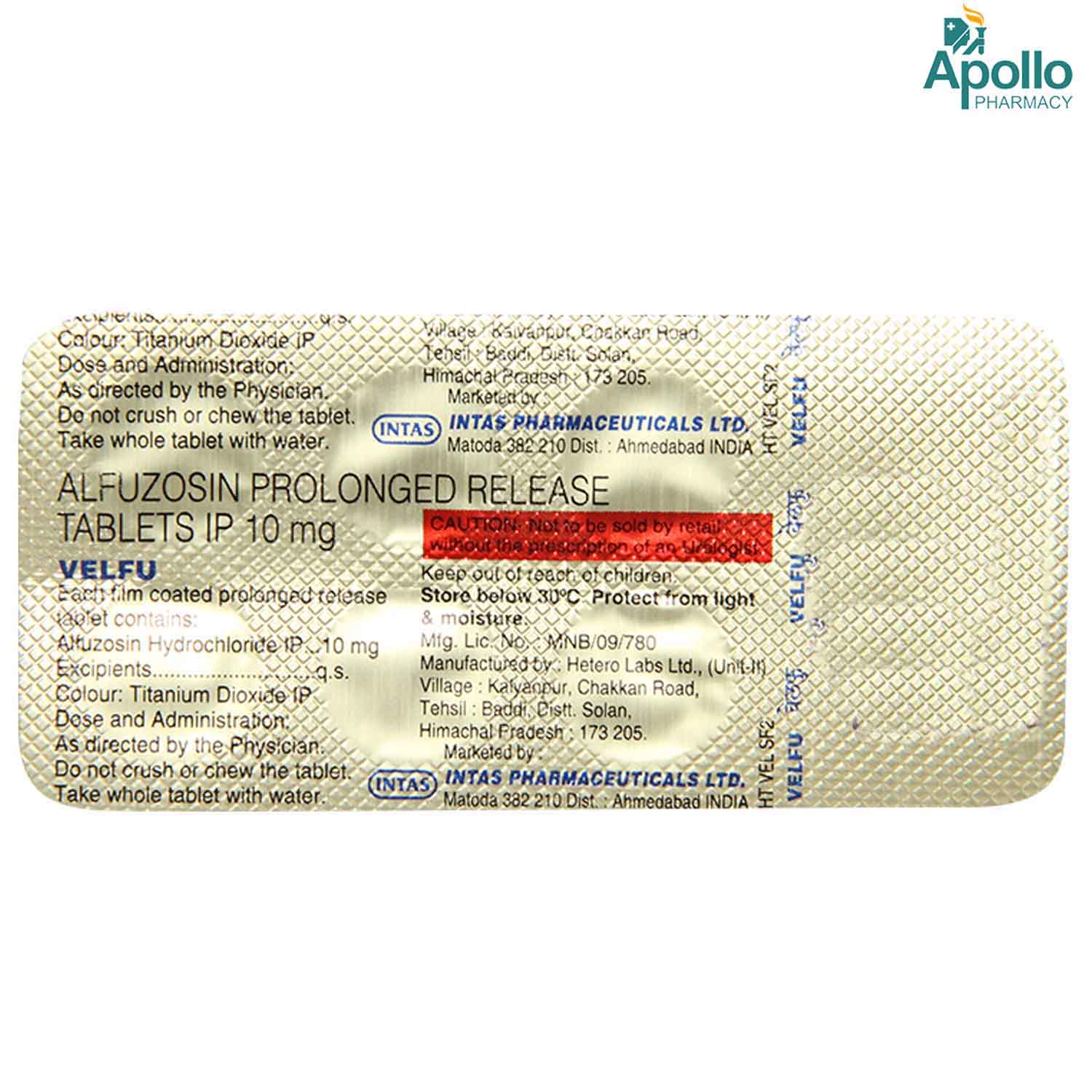 Velfu Tablet 7's, Pack of 7 TABLETS Velfu Tablet 7's, Pack of 7 TABLETS