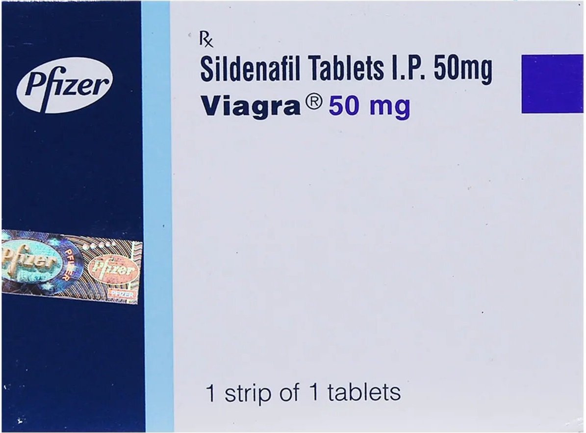 Viagra 50 mg Tablet 1's, Pack of 1 TABLET Viagra 50 mg Tablet 1's, Pack of 1 TABLET
