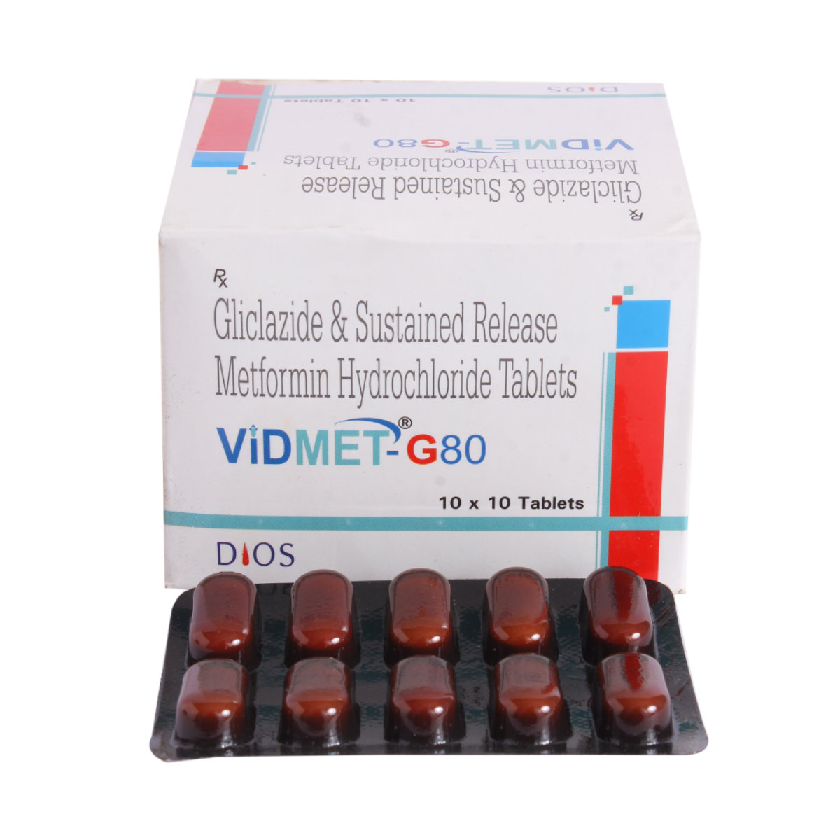 Vidmet G 80 Tablet 10's, Pack of 10 TABLETS Vidmet G 80 Tablet 10's, Pack of 10 TABLETS