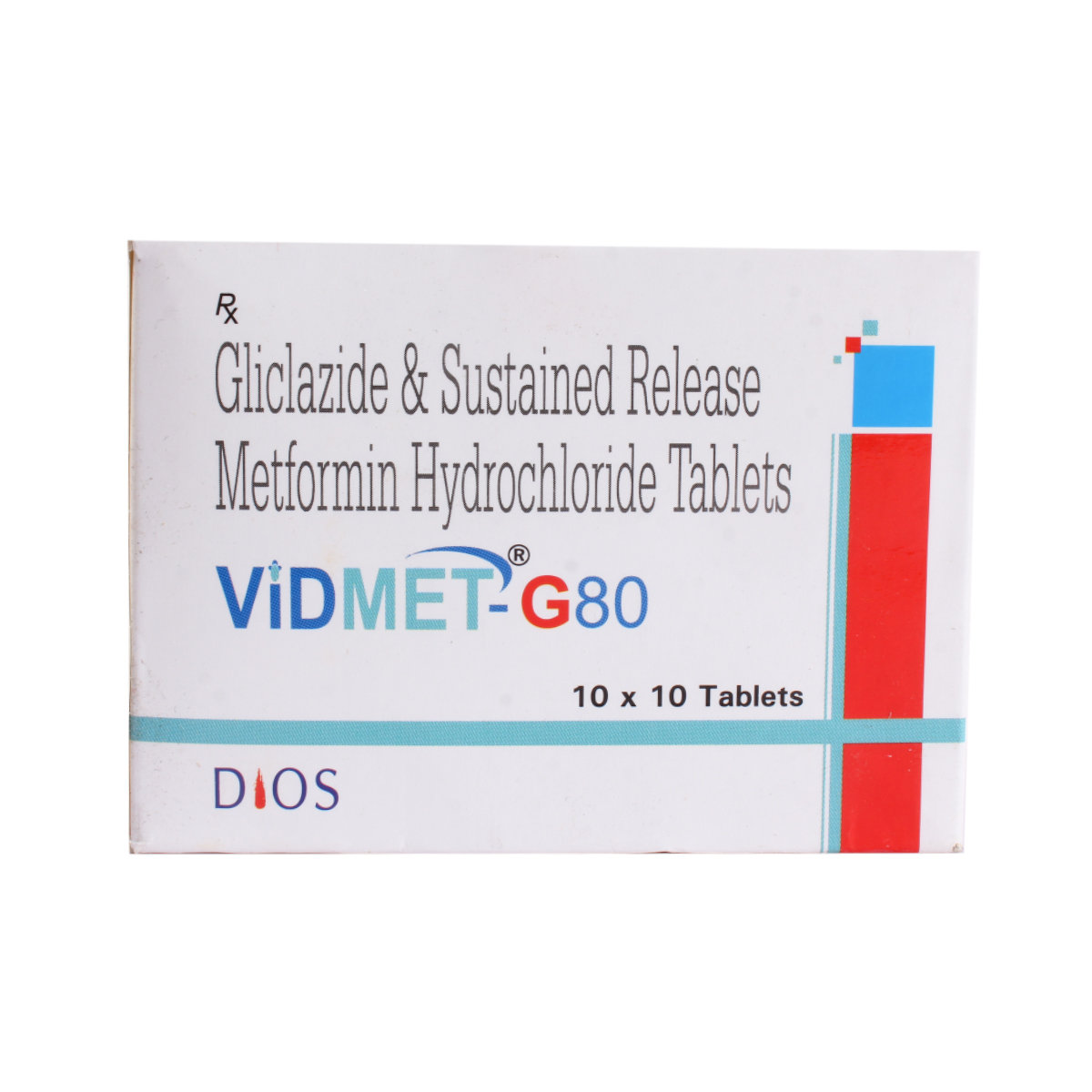 Vidmet G 80 Tablet 10's, Pack of 10 TABLETS Vidmet G 80 Tablet 10's, Pack of 10 TABLETS