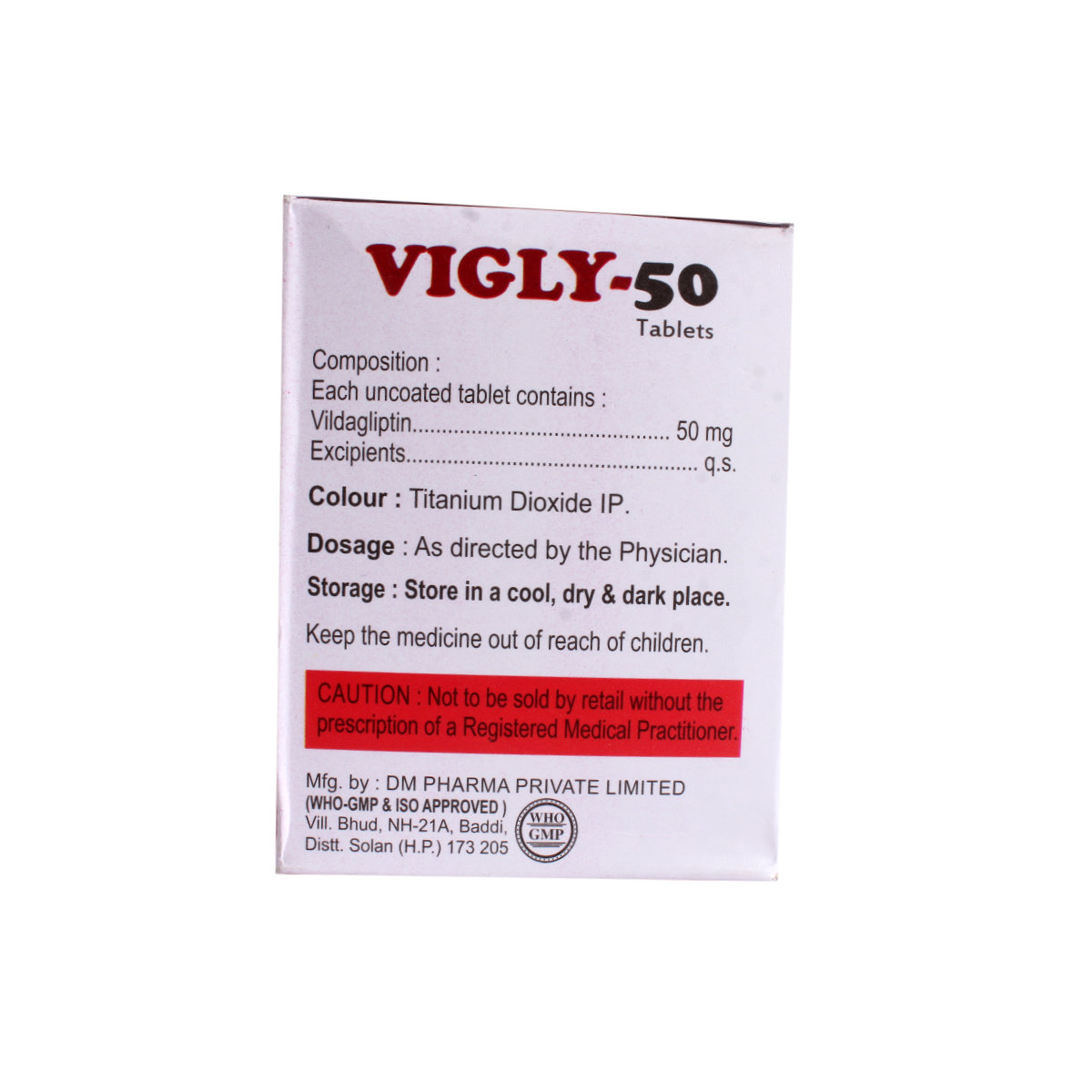 Vigly-50 Tablet 15's, Pack of 15 TABLETS Vigly-50 Tablet 15's, Pack of 15 TABLETS