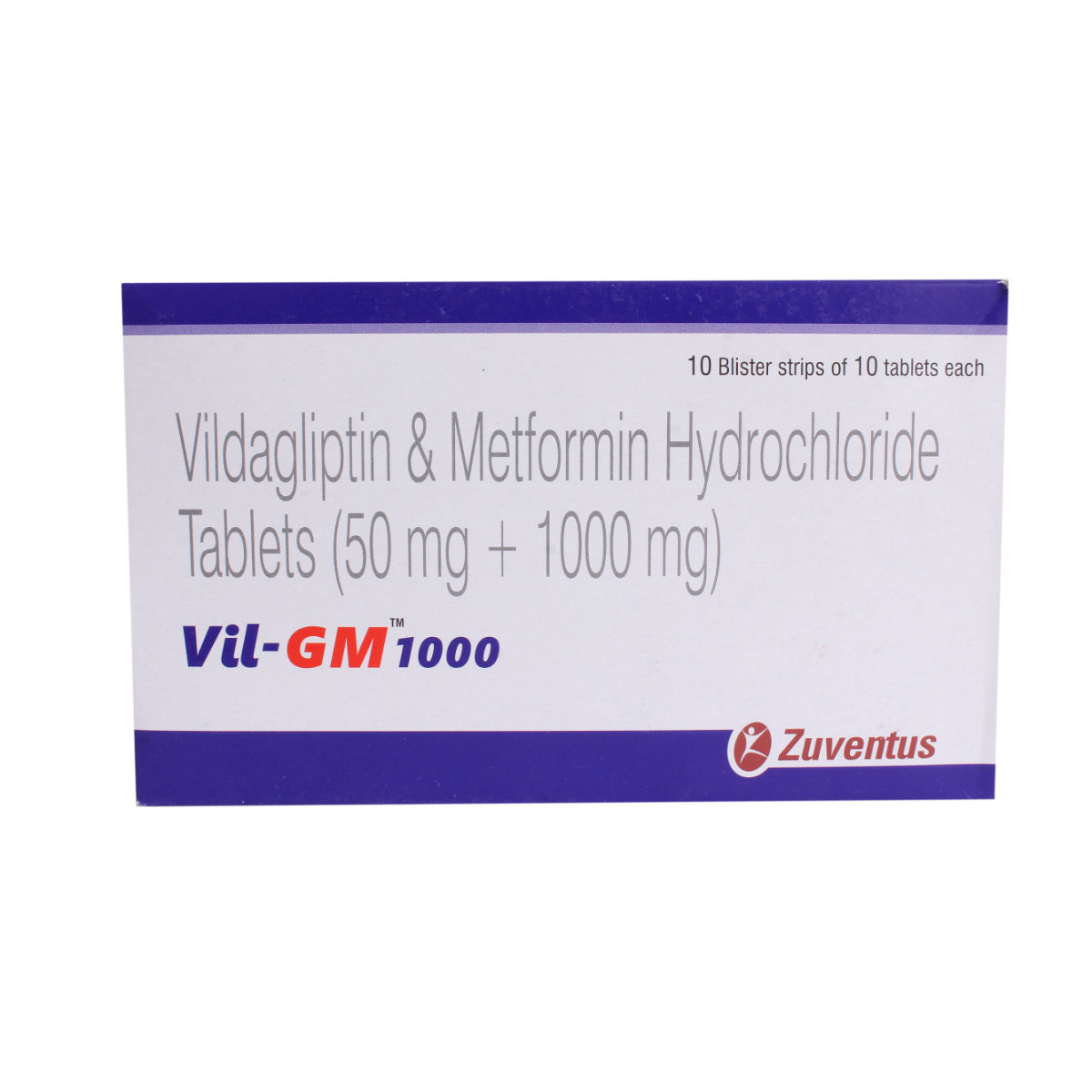 Vil-GM 1000 Tablet 10's, Pack of 10 TABLETS Vil-GM 1000 Tablet 10's, Pack of 10 TABLETS