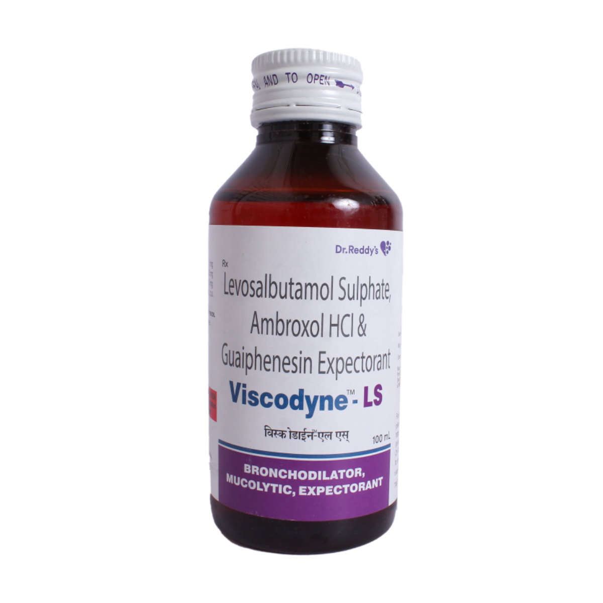 Viscodyne-LS Expectorant 100 ml, Pack of 1 Expectorant Viscodyne-LS Expectorant 100 ml, Pack of 1 Expectorant