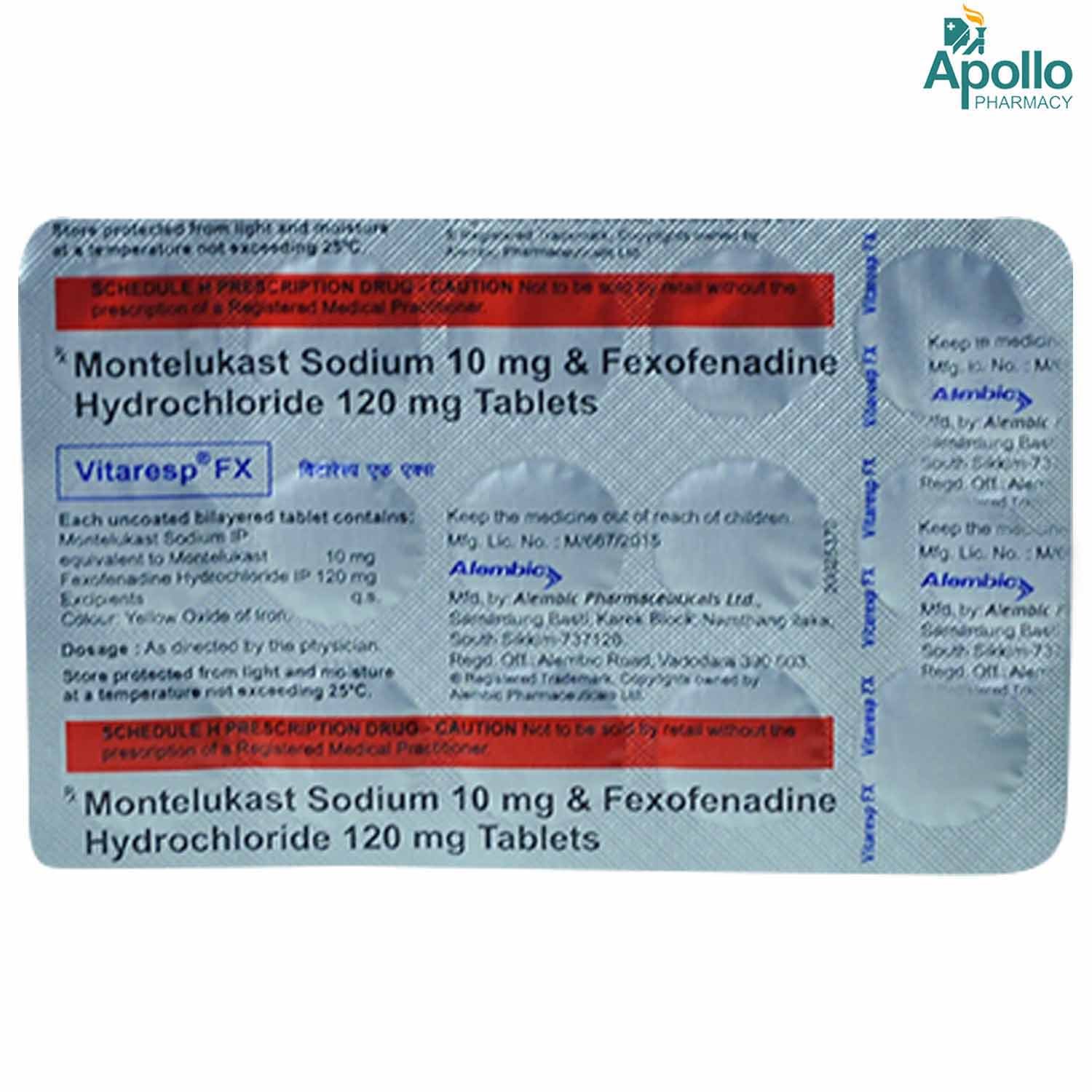 Vitaresp FX Tablet 15's, Pack of 15 TABLETS Vitaresp FX Tablet 15's, Pack of 15 TABLETS