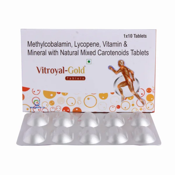 Vitroyal-Gold Tablet 10's, Pack of 10