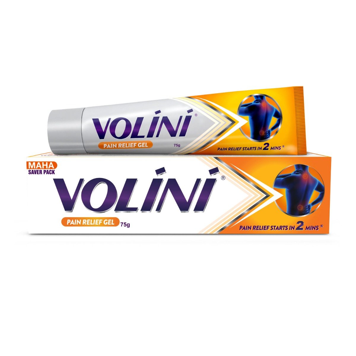 Volini Pain Relief Gel, 75 gm, Pack of 1 Gel Volini Pain Relief Gel, 75 gm, Pack of 1 Gel